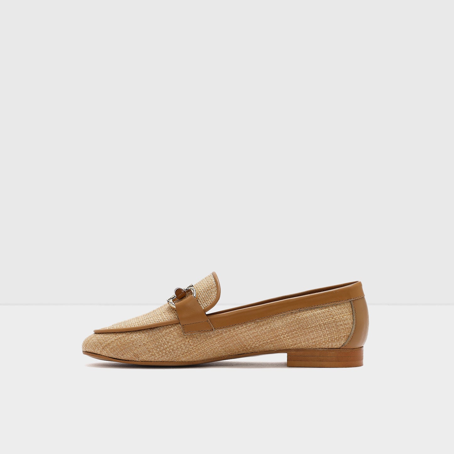 Kadın Bej Loafer-3