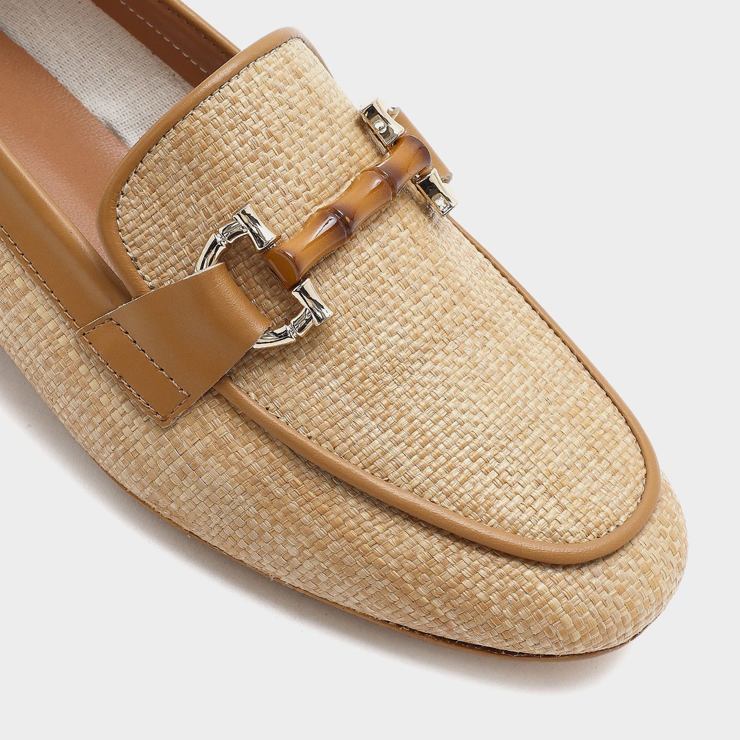 Kadın Bej Loafer-6