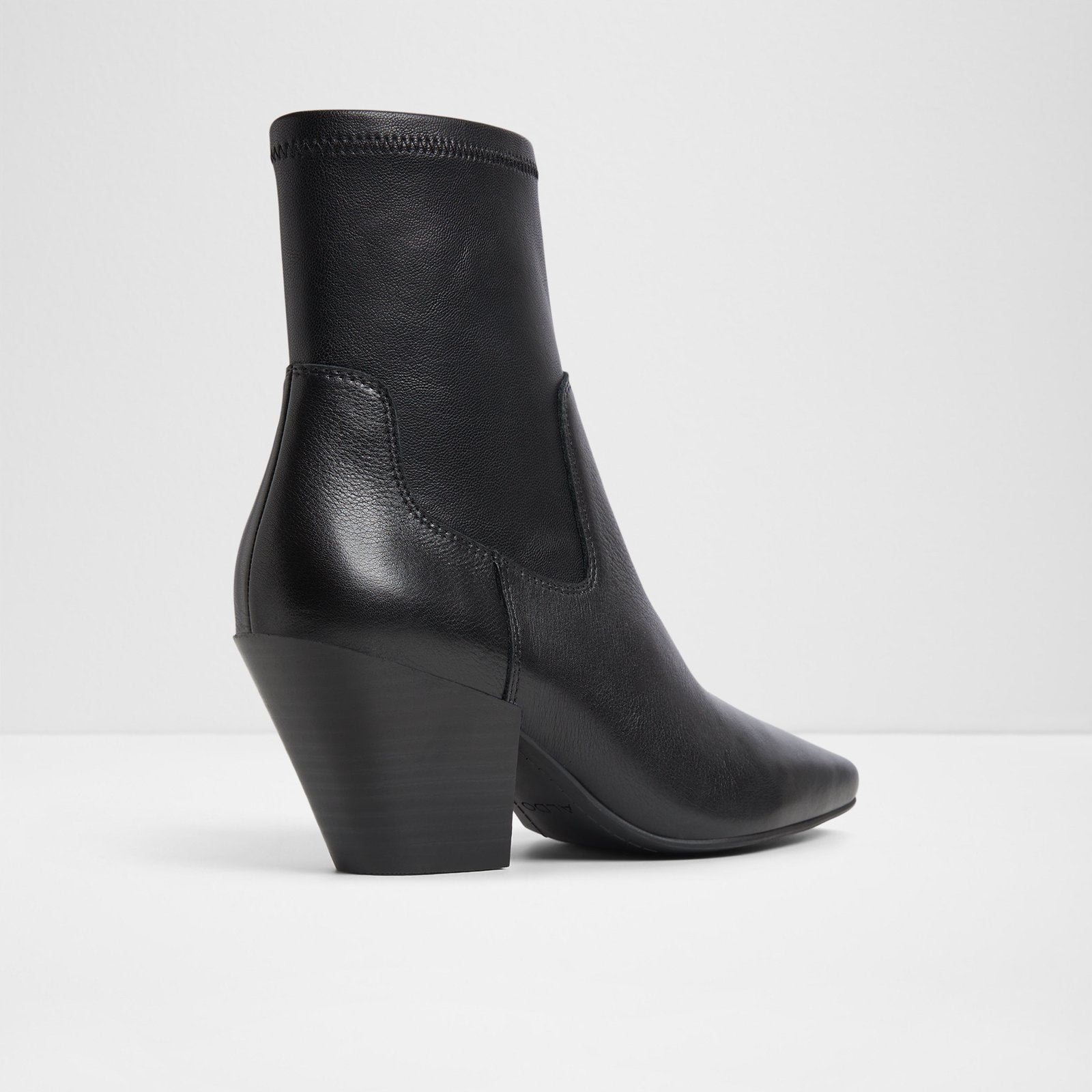 Kadın Siyah Western Bot-2