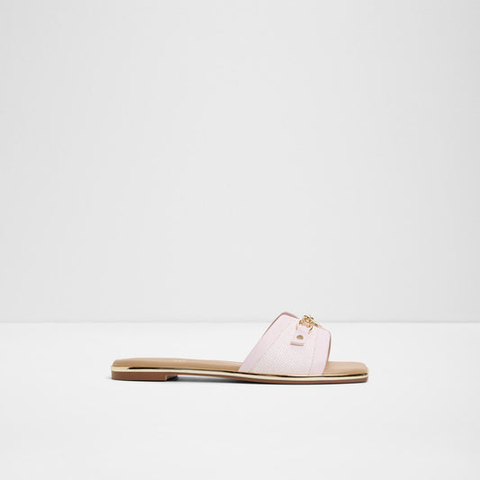 Kadın Pembe Düz Terlik-1