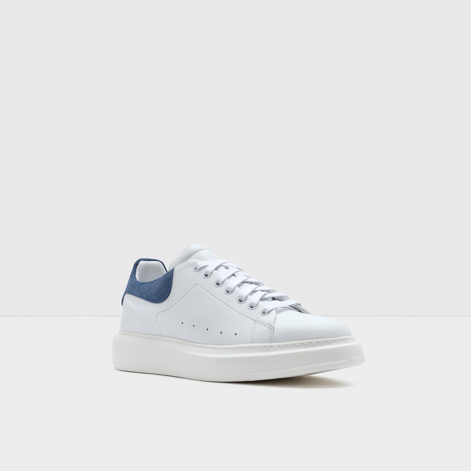 Erkek Beyaz Sneaker-4