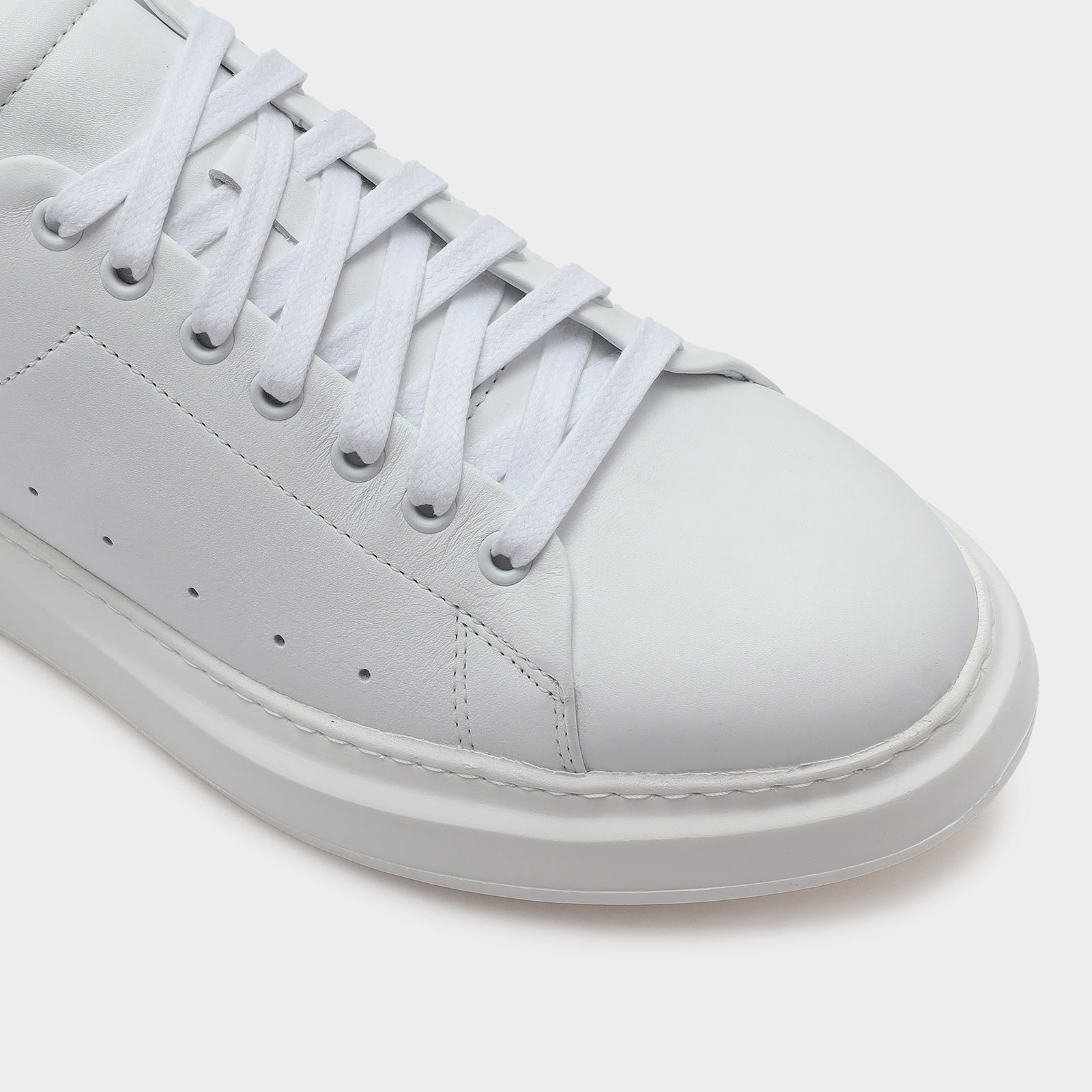 Erkek Beyaz Sneaker-5