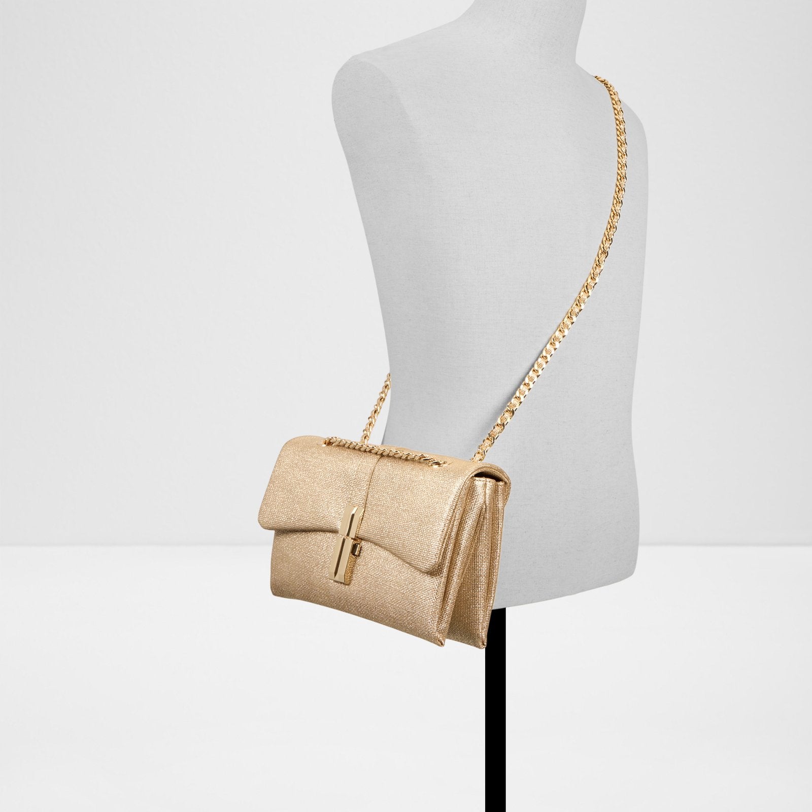 Kadın Gold Çapraz Çanta-4