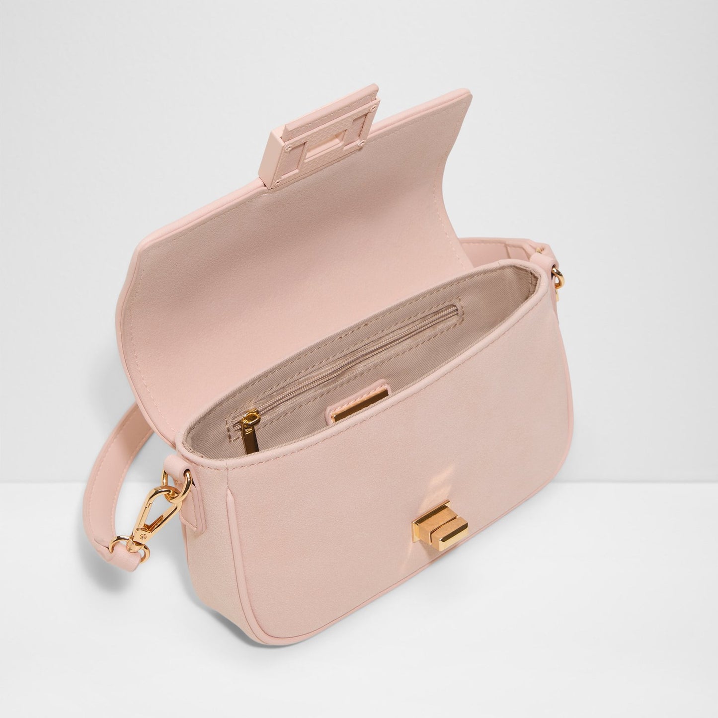 Kadın Pembe Omuz ve El Çantası-3