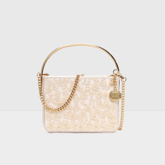 Kadın Bej Clutch El Çantası-1