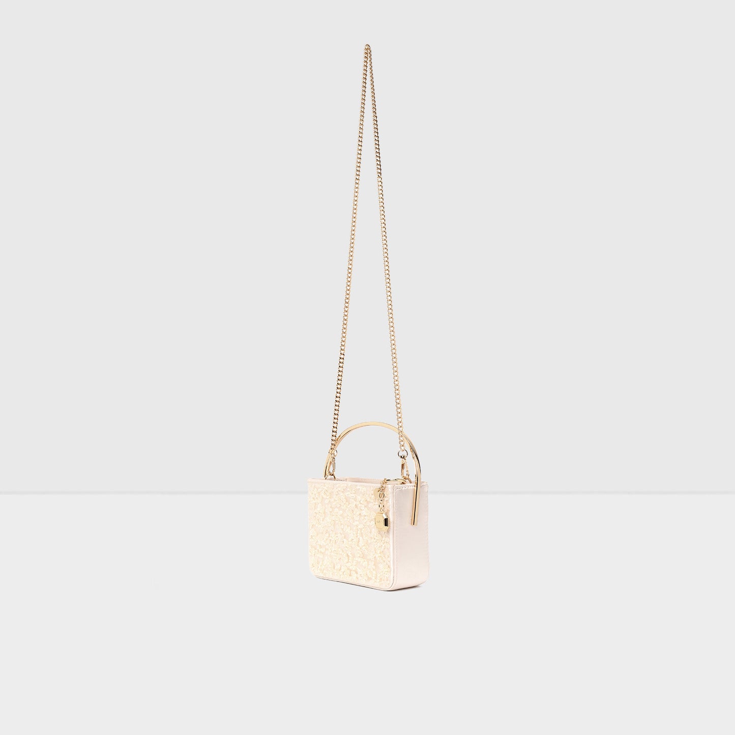 Kadın Bej Clutch El Çantası-3
