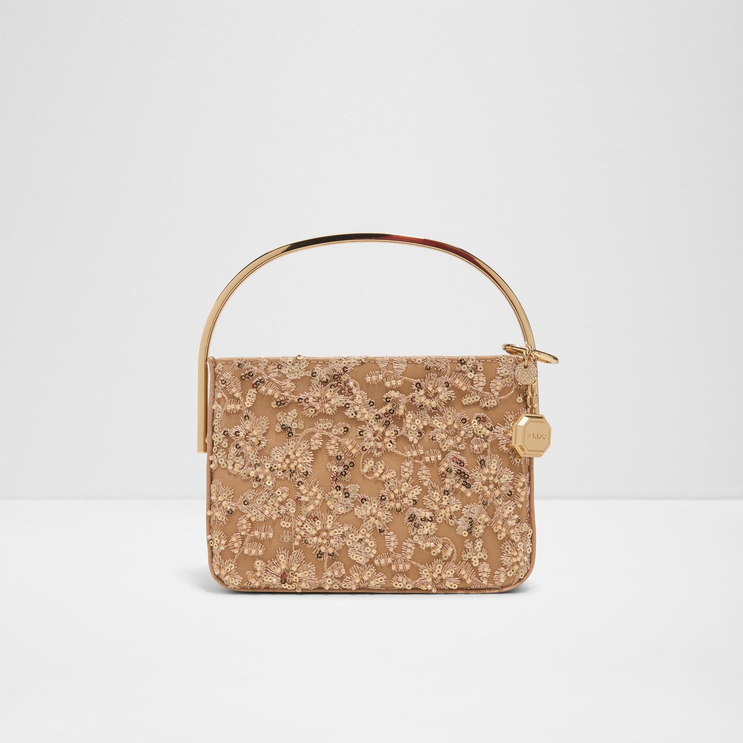 Kadın Gold Clutch El Çantası-1