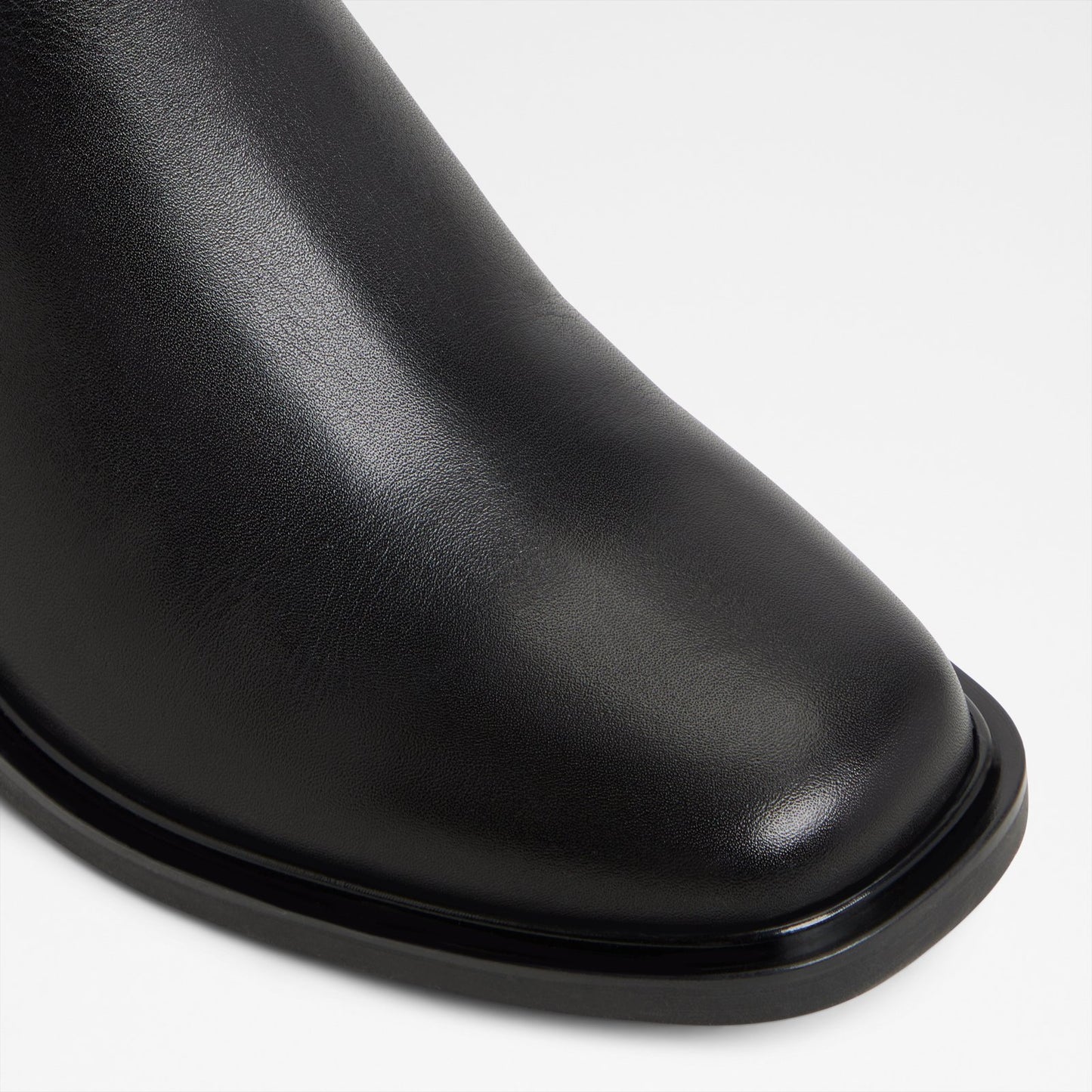 Kadın Siyah Diz Üstü Çizme-5