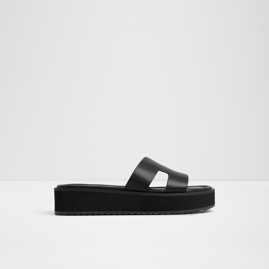 Kadın Siyah Düz Terlik-1