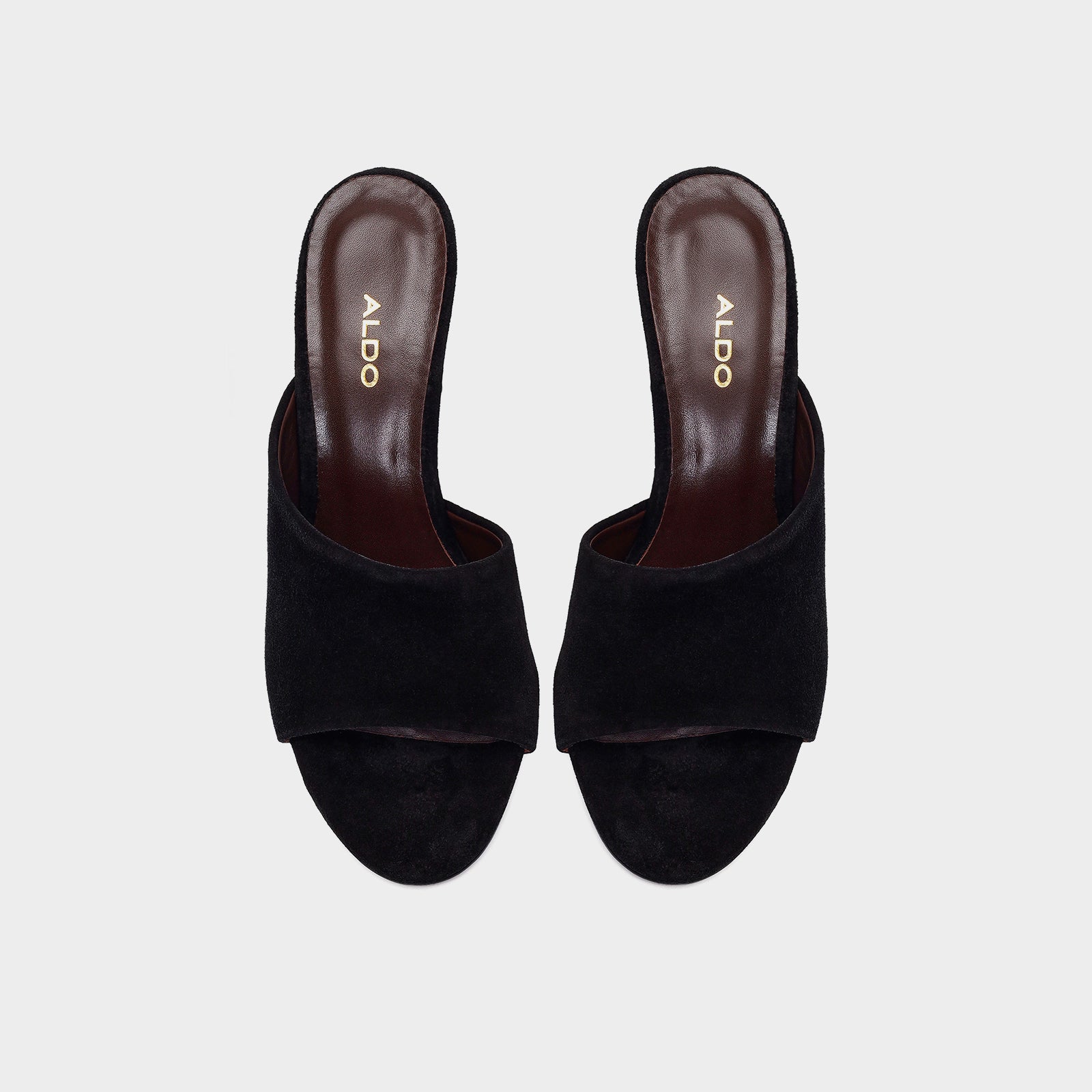 Kadın Siyah Topuklu Terlik-5