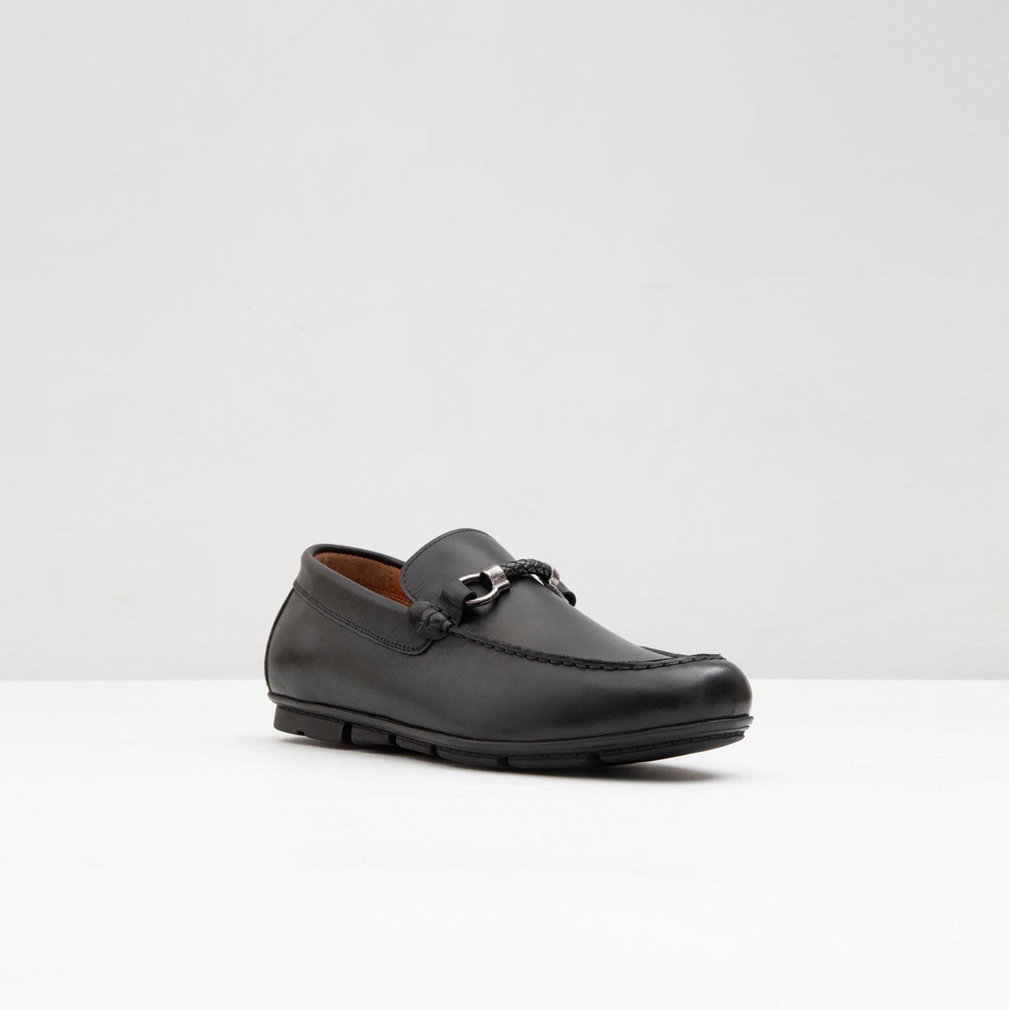 Erkek Siyah Loafer-4