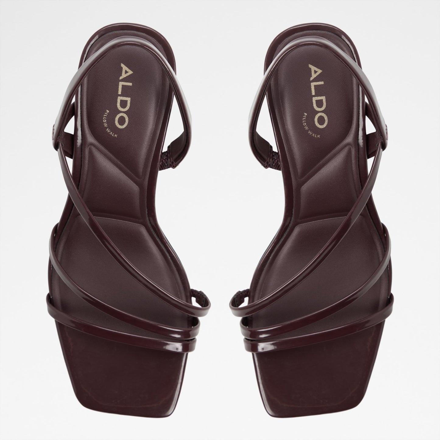 Kadın Bordo Topuklu Sandalet-6