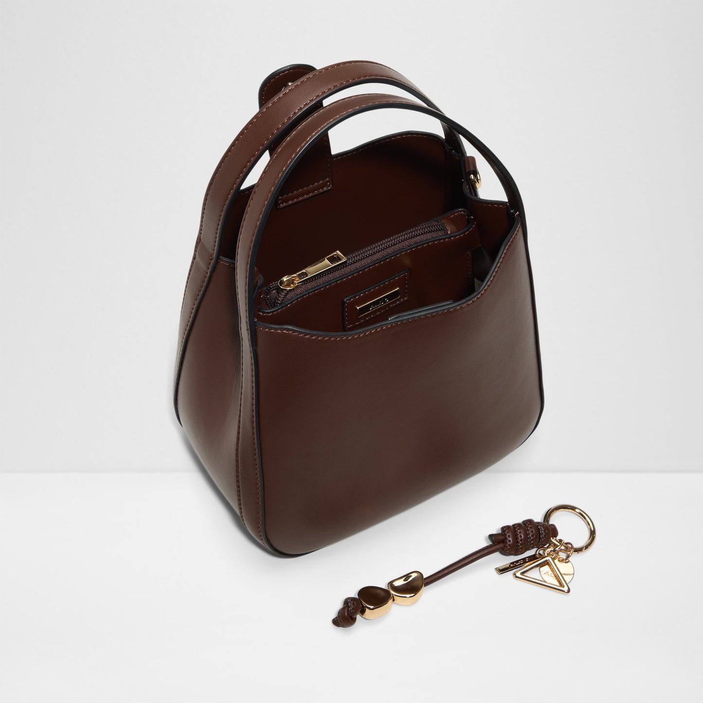 Kadın Kahve Omuz ve El Çantası-3