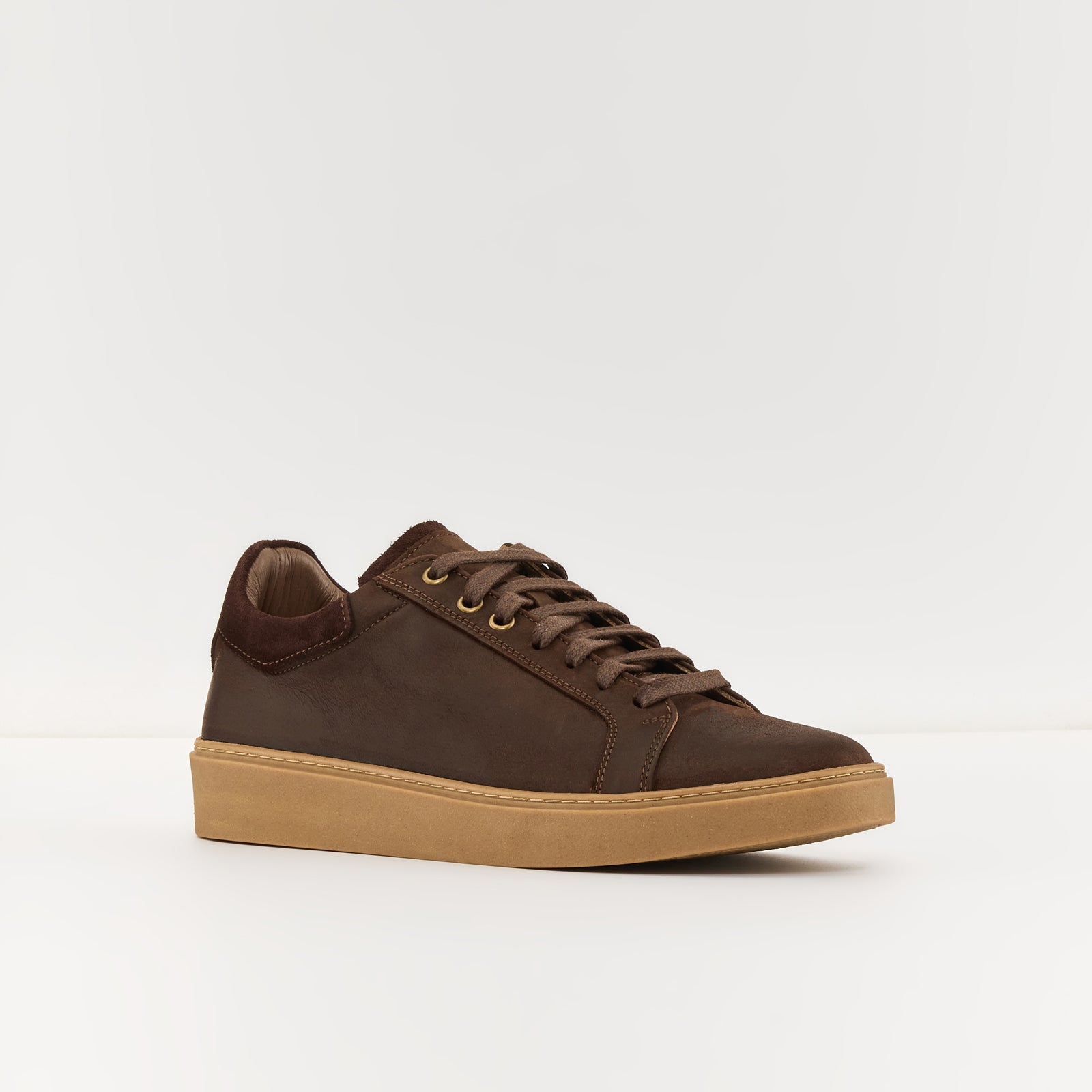 Erkek Kahverengi Sneaker-4