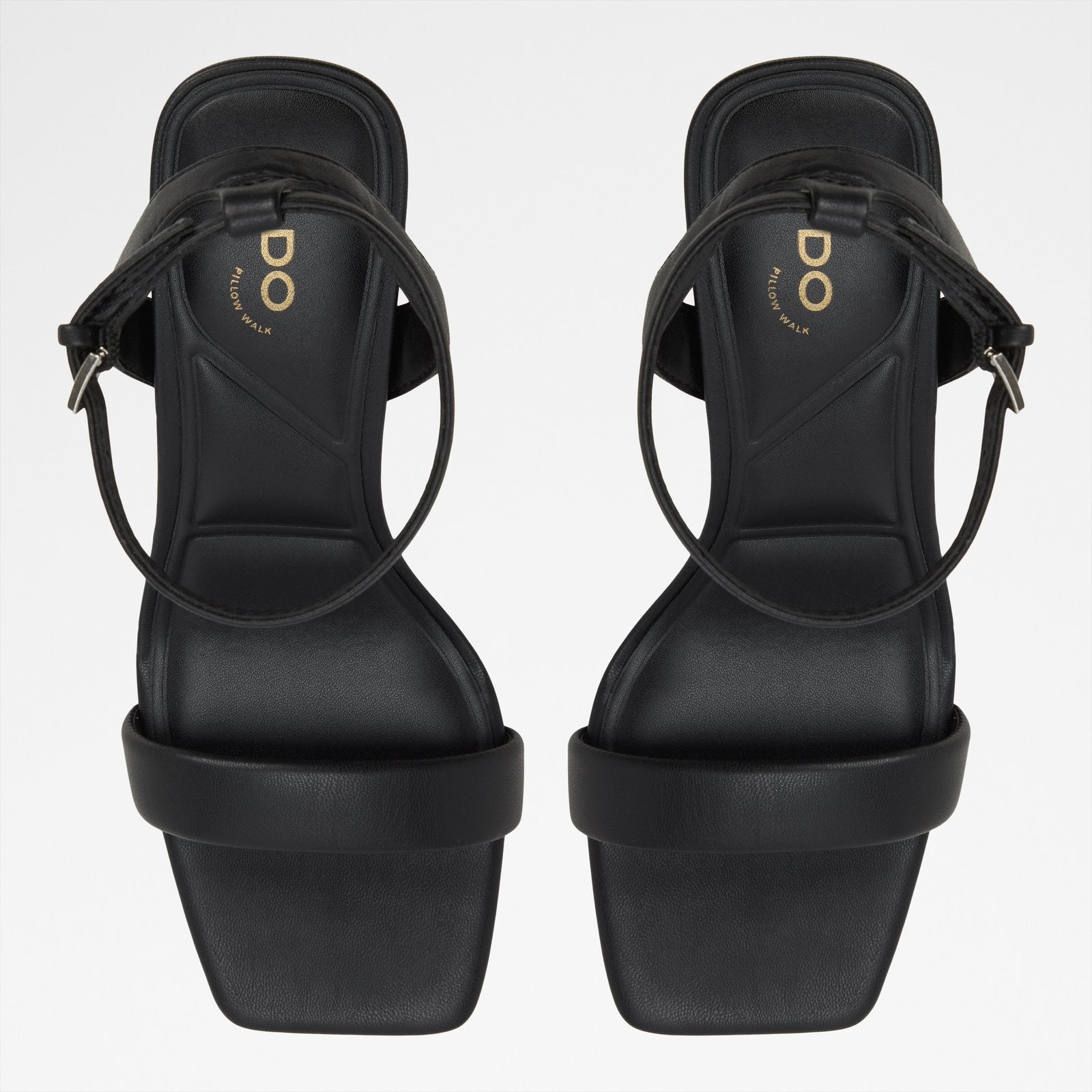 Kadın Siyah Topuklu Sandalet-6