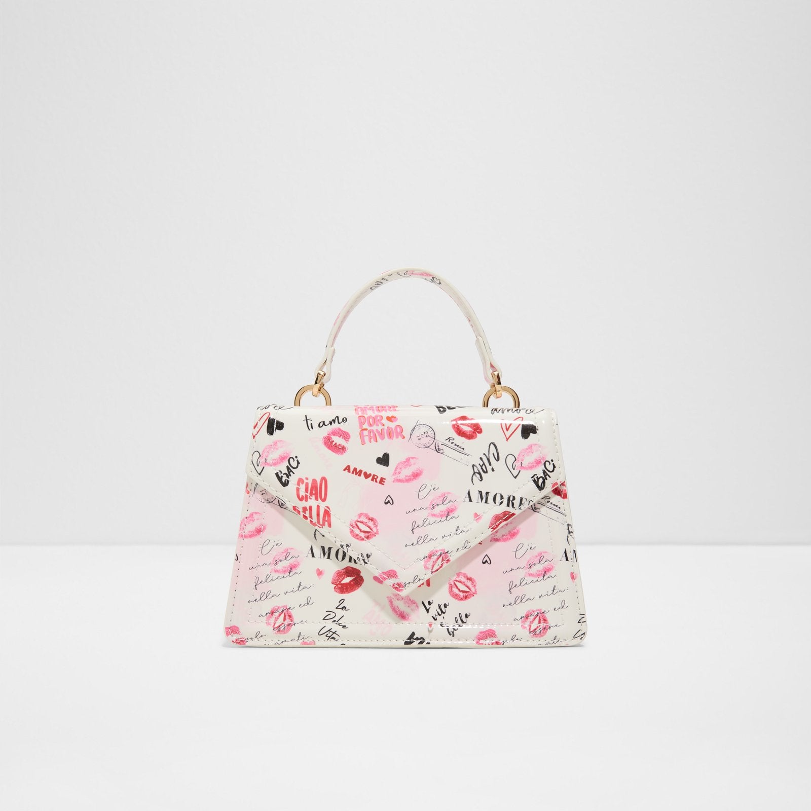 Kadın Beyaz El ve Omuz Çantası-1