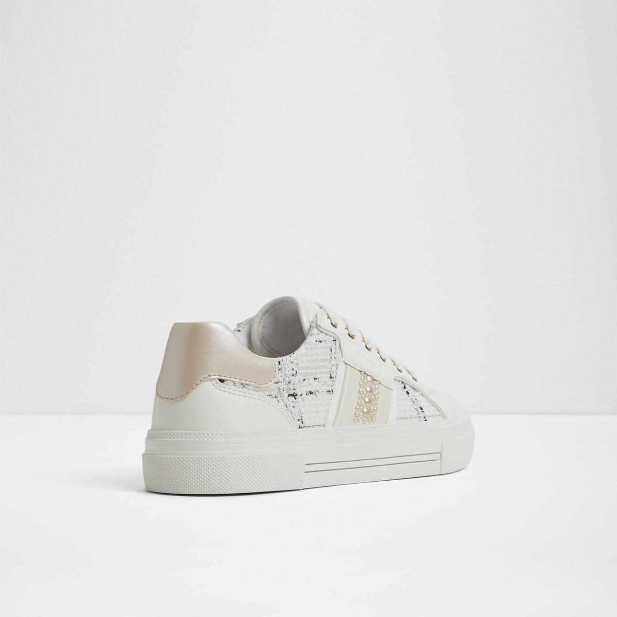 Kadın Beyaz/Siyah Sneaker-2