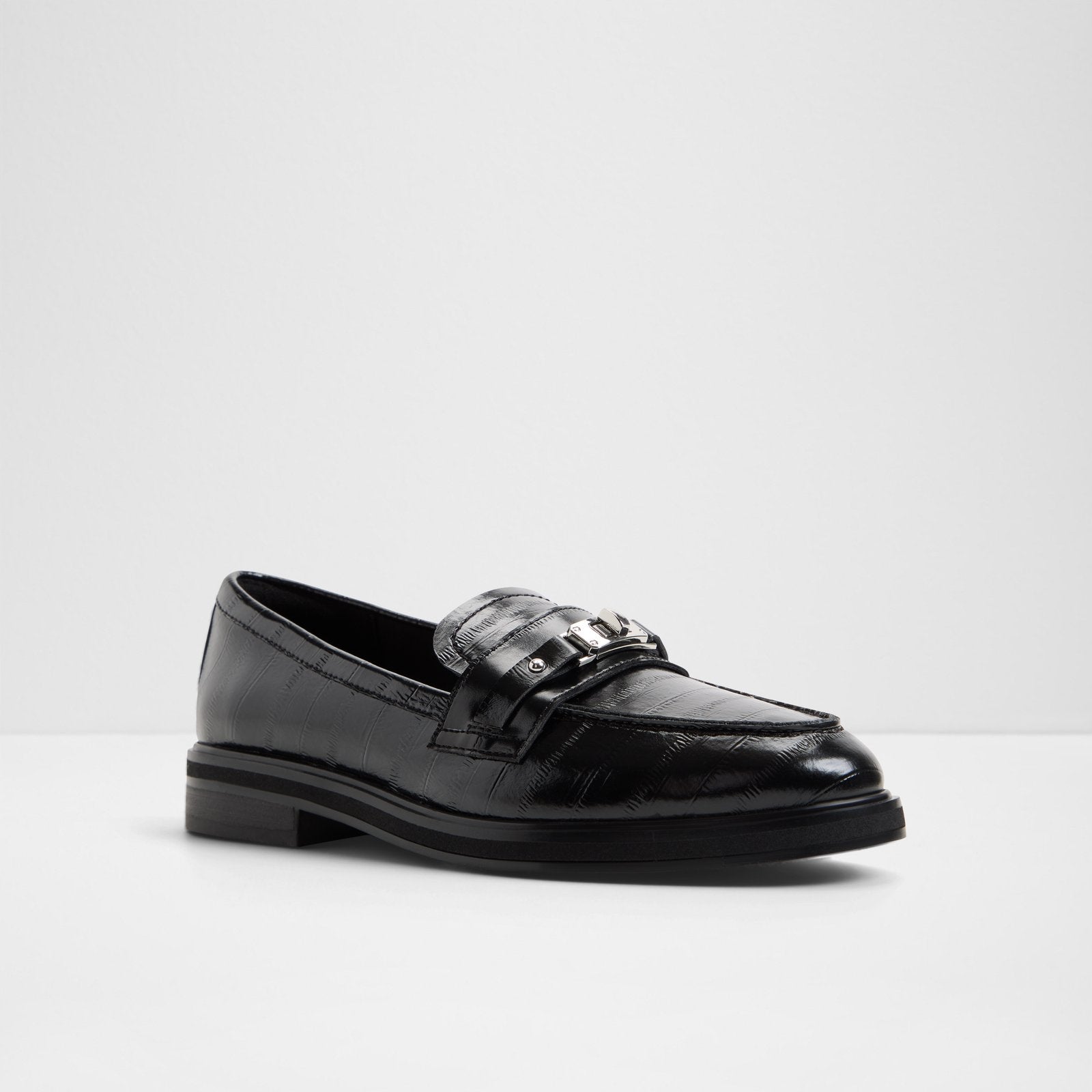 Kadın Siyah Loafer-4