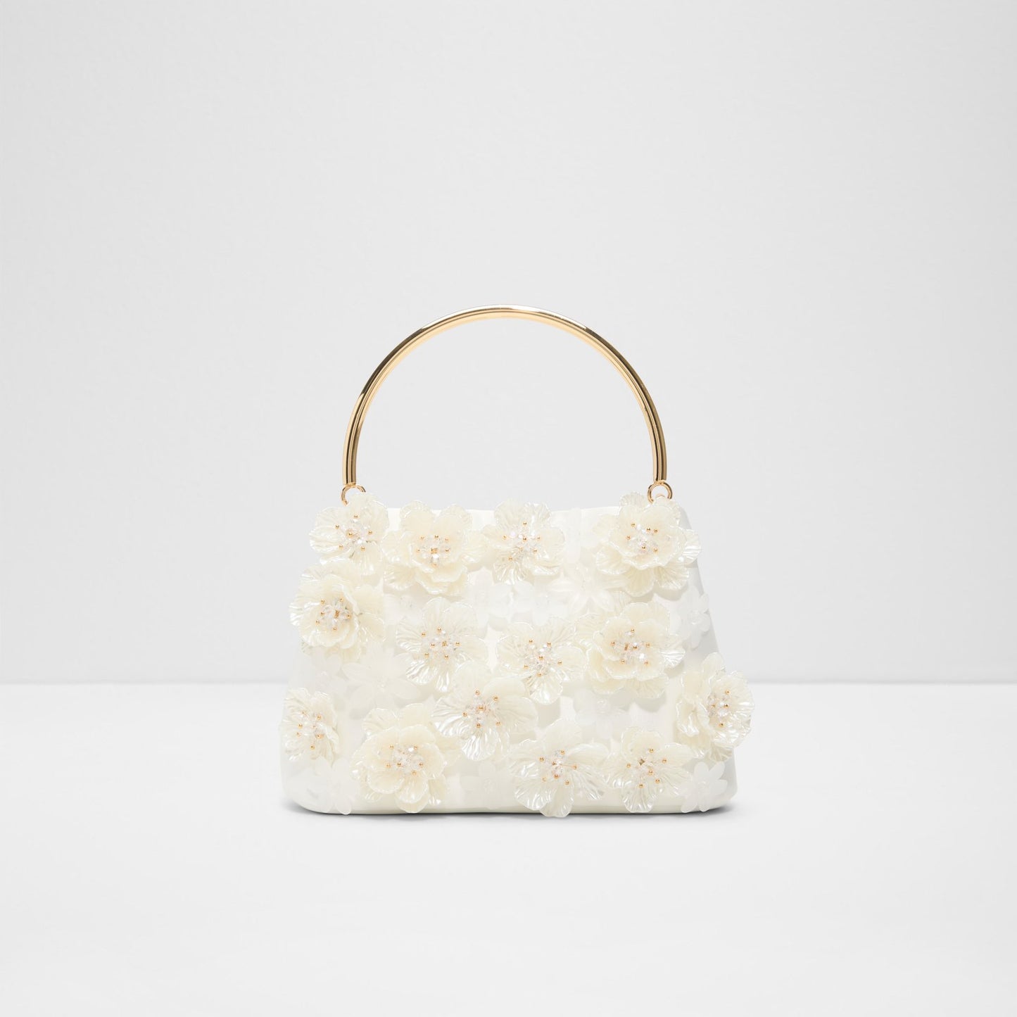 Kadın Beyaz Clutch El Çantası-1