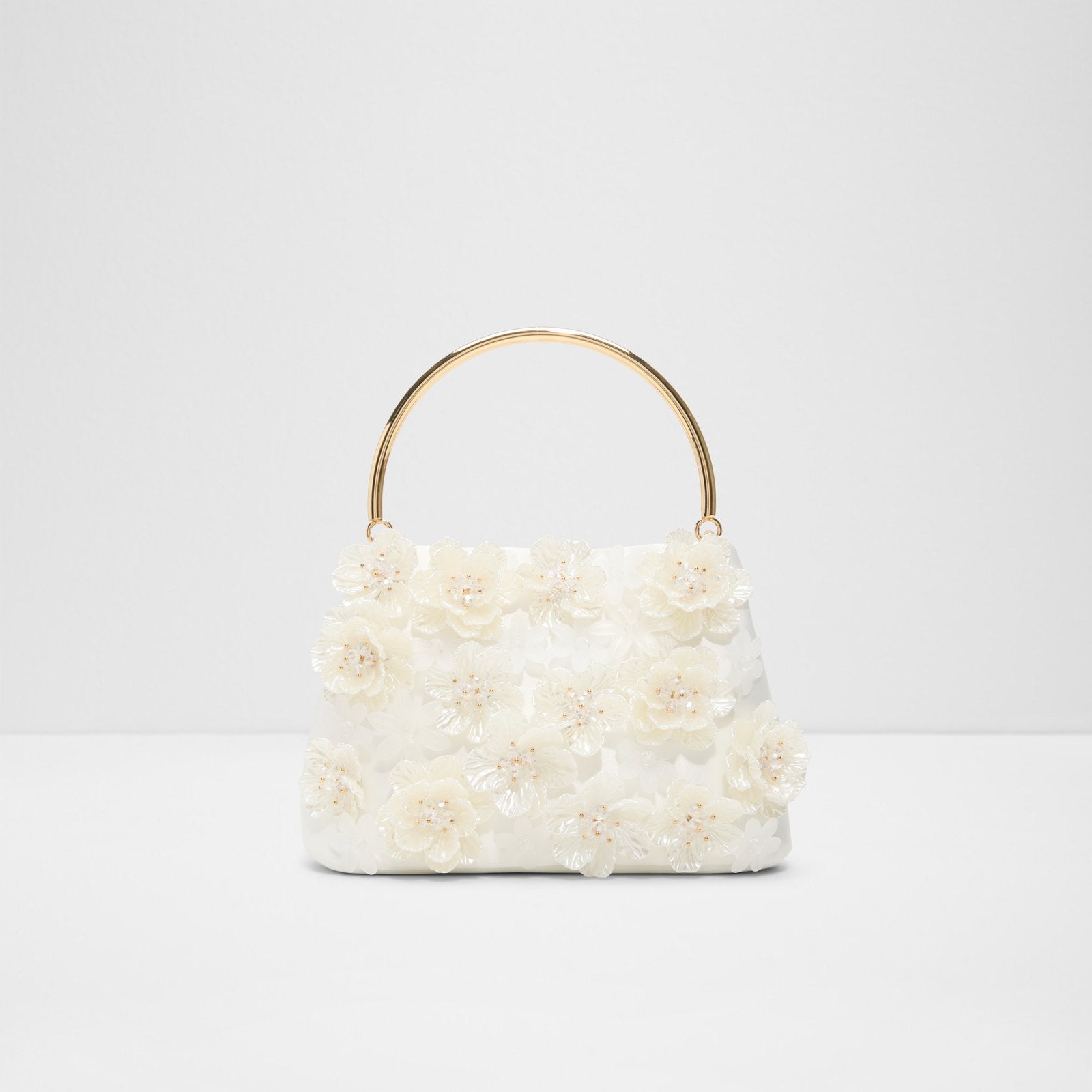 Kadın Beyaz Clutch El Çantası-1