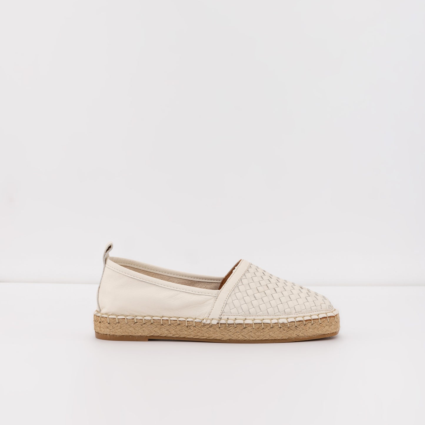 Kadın Beyaz Espadril-1