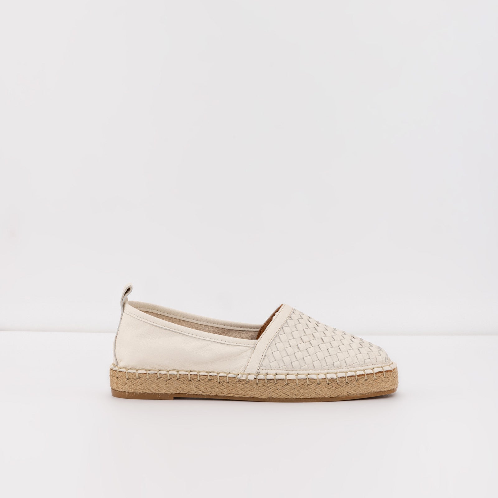 Kadın Beyaz Espadril-1