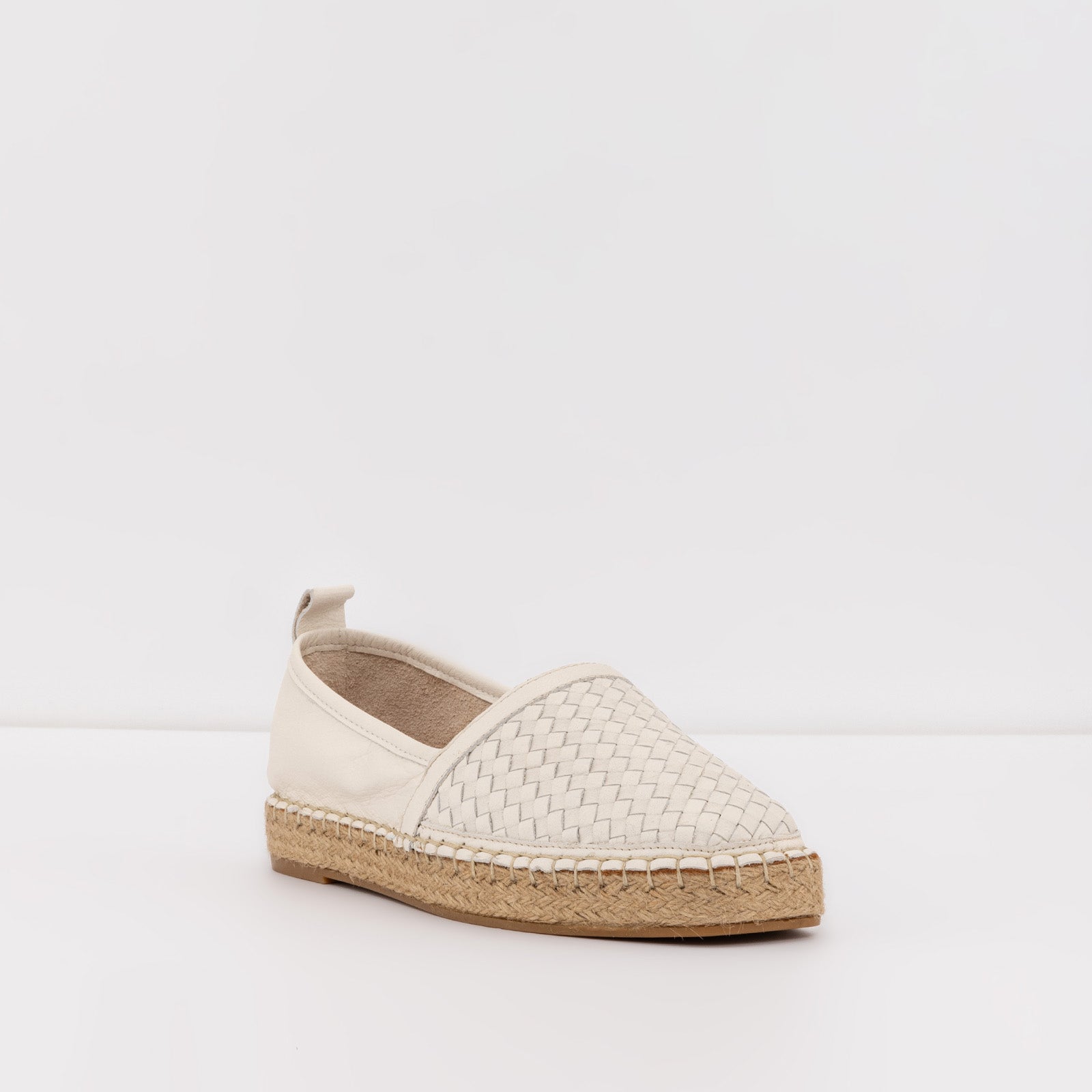 Kadın Beyaz Espadril-4