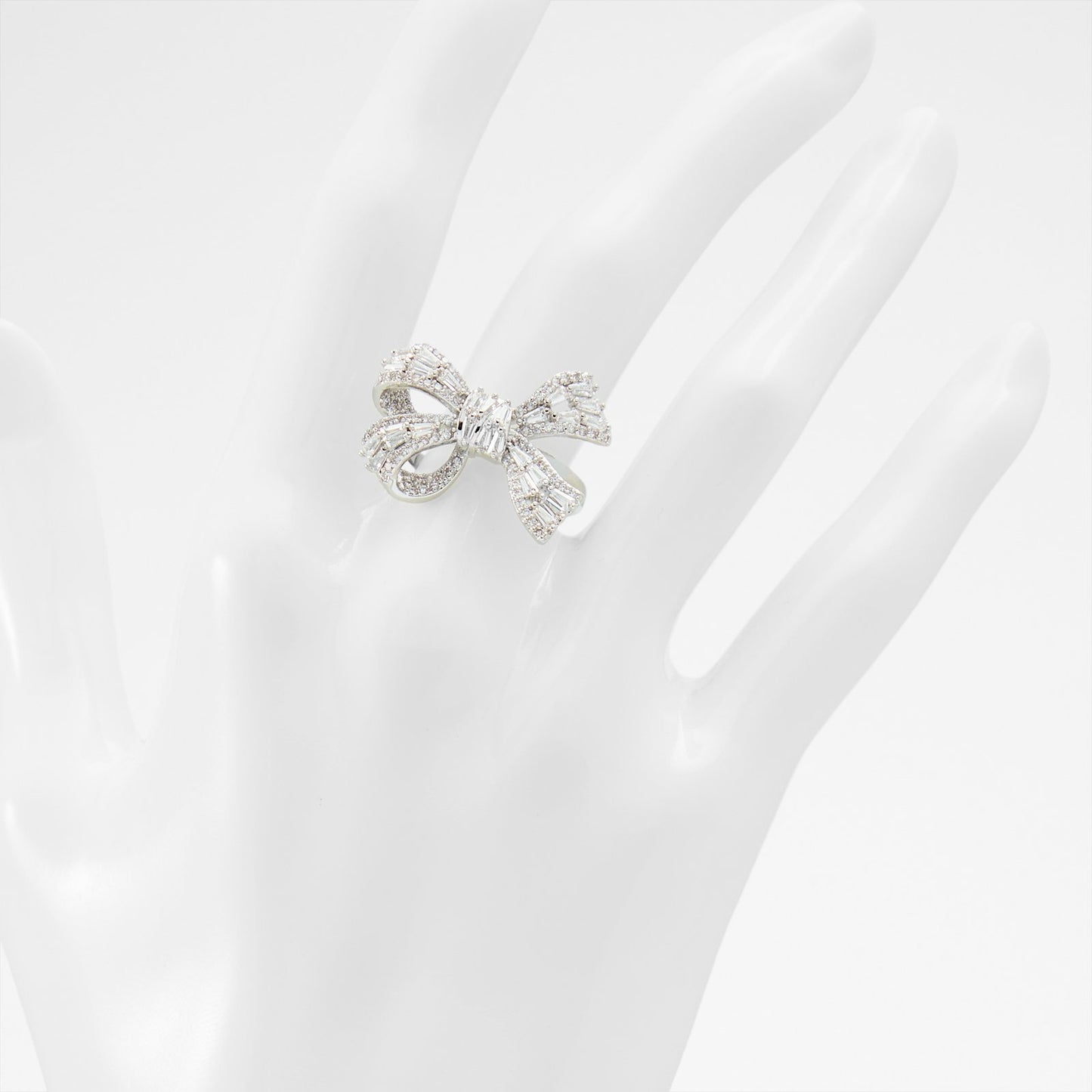 Kadın Gümüş Rengi Yüzük Seti-2