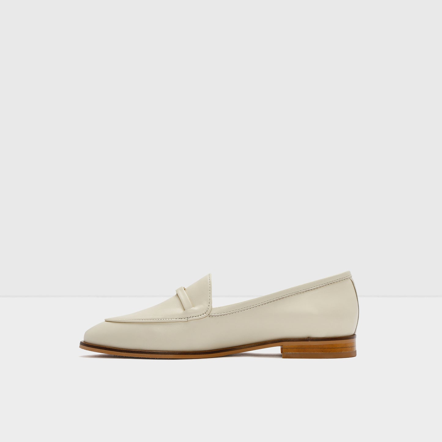 Kadın Beyaz Loafer-3