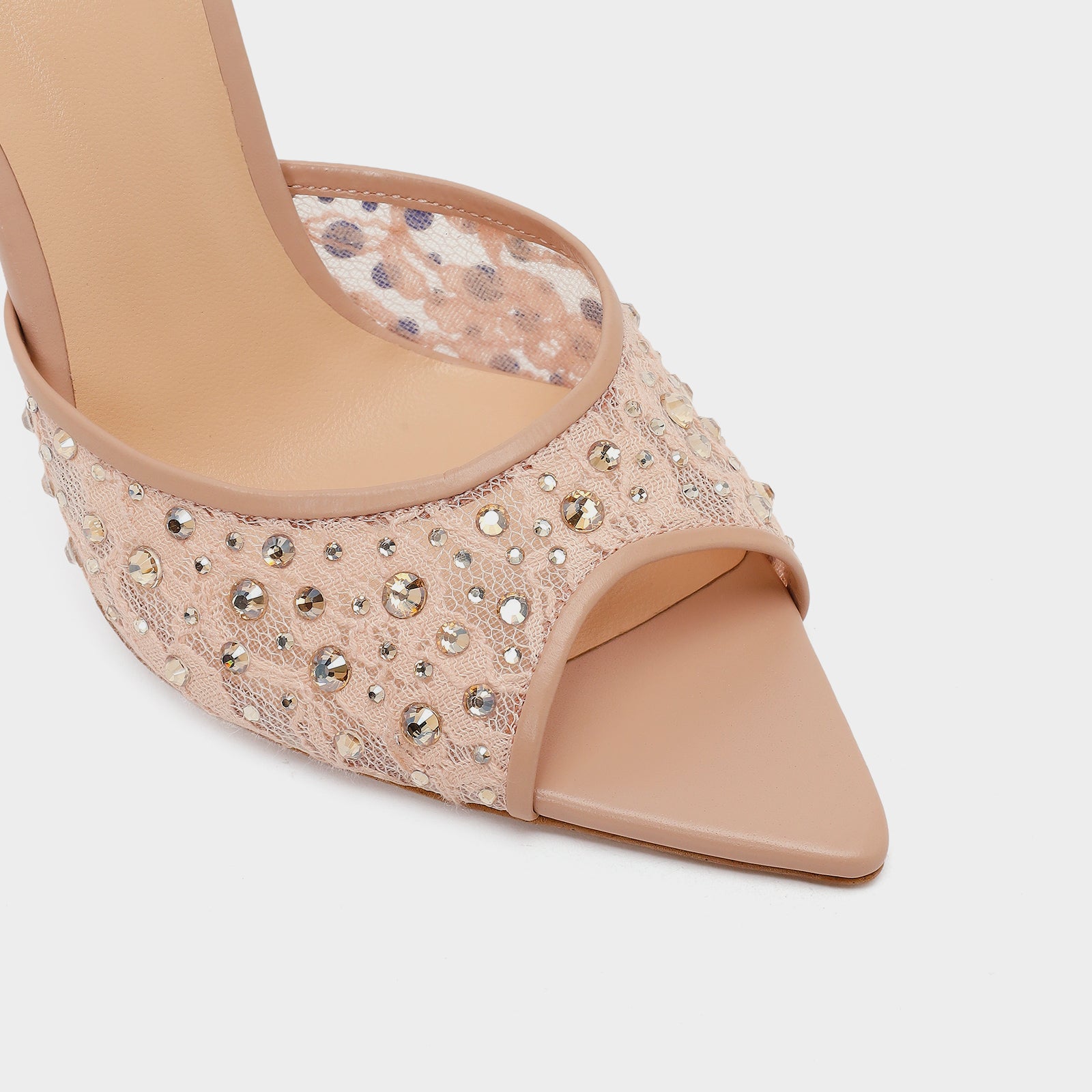 Kadın Pembe Topuklu Sandalet-6