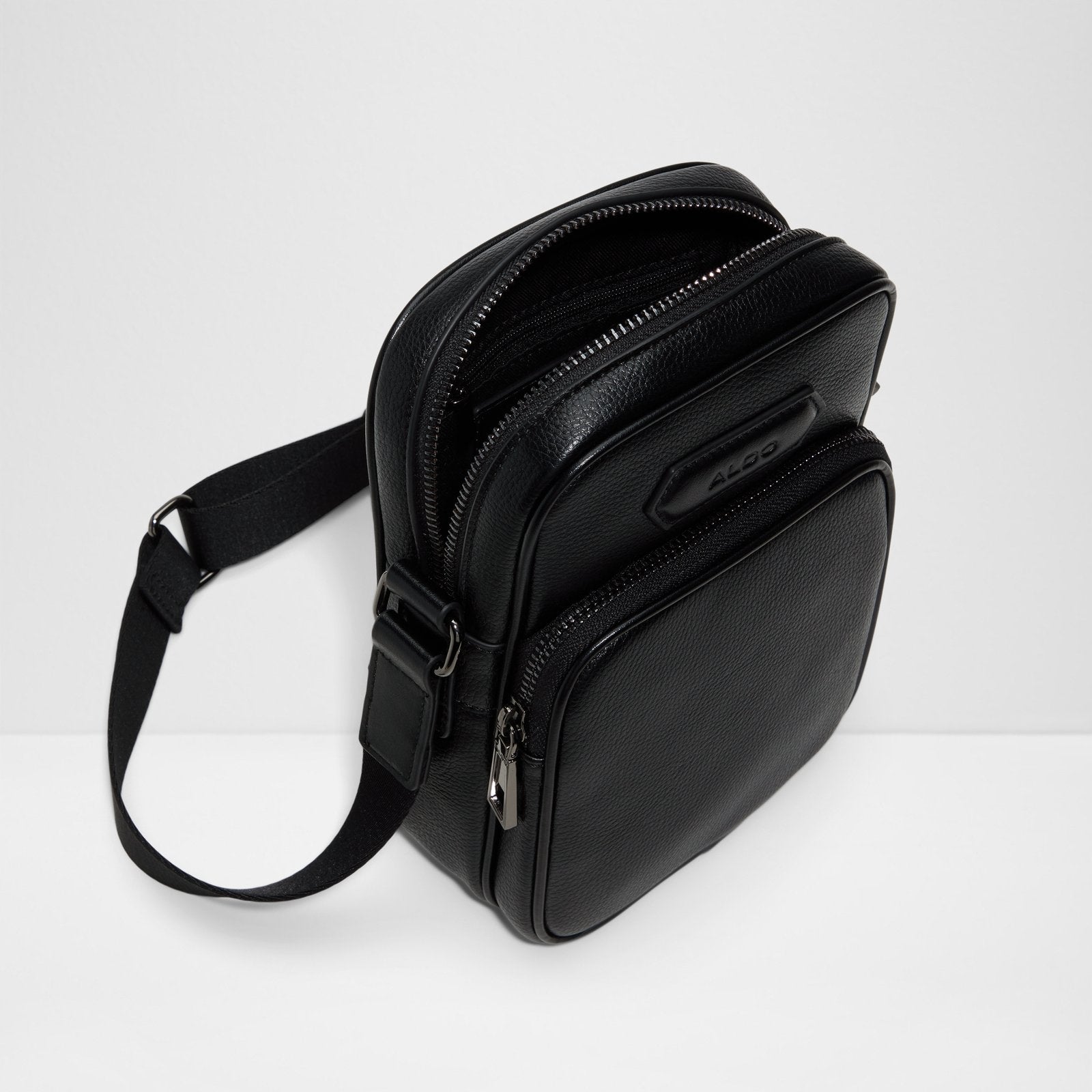 Erkek Siyah Çapraz Çanta-3