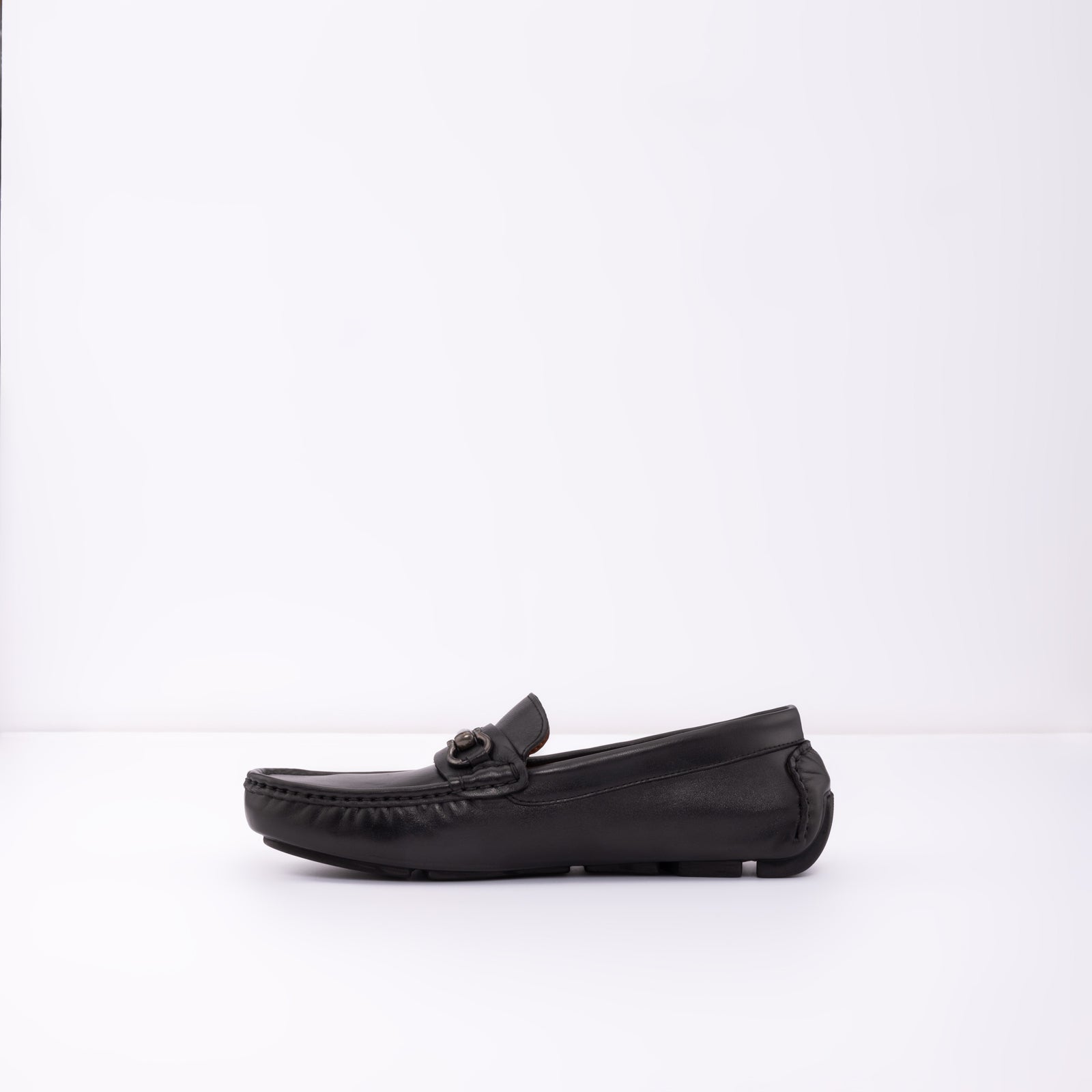 Erkek Siyah Loafer-4