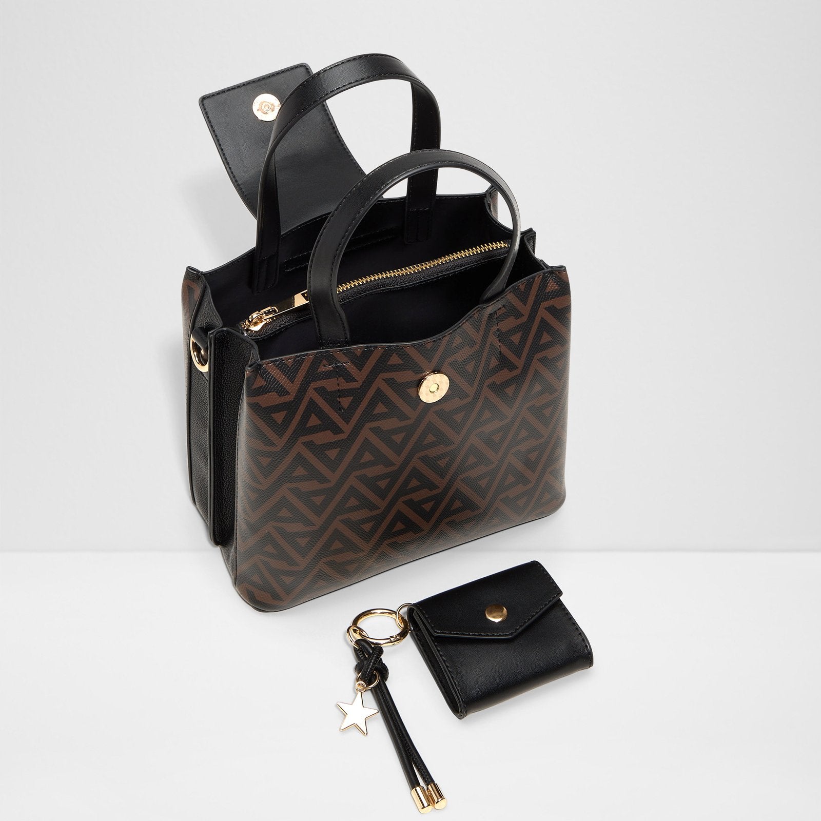 Kadın Kahve Çarpaz Kadın Çanta-3