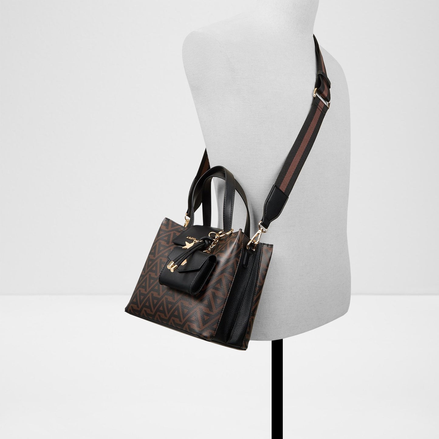 Kadın Kahve Çarpaz Kadın Çanta-4