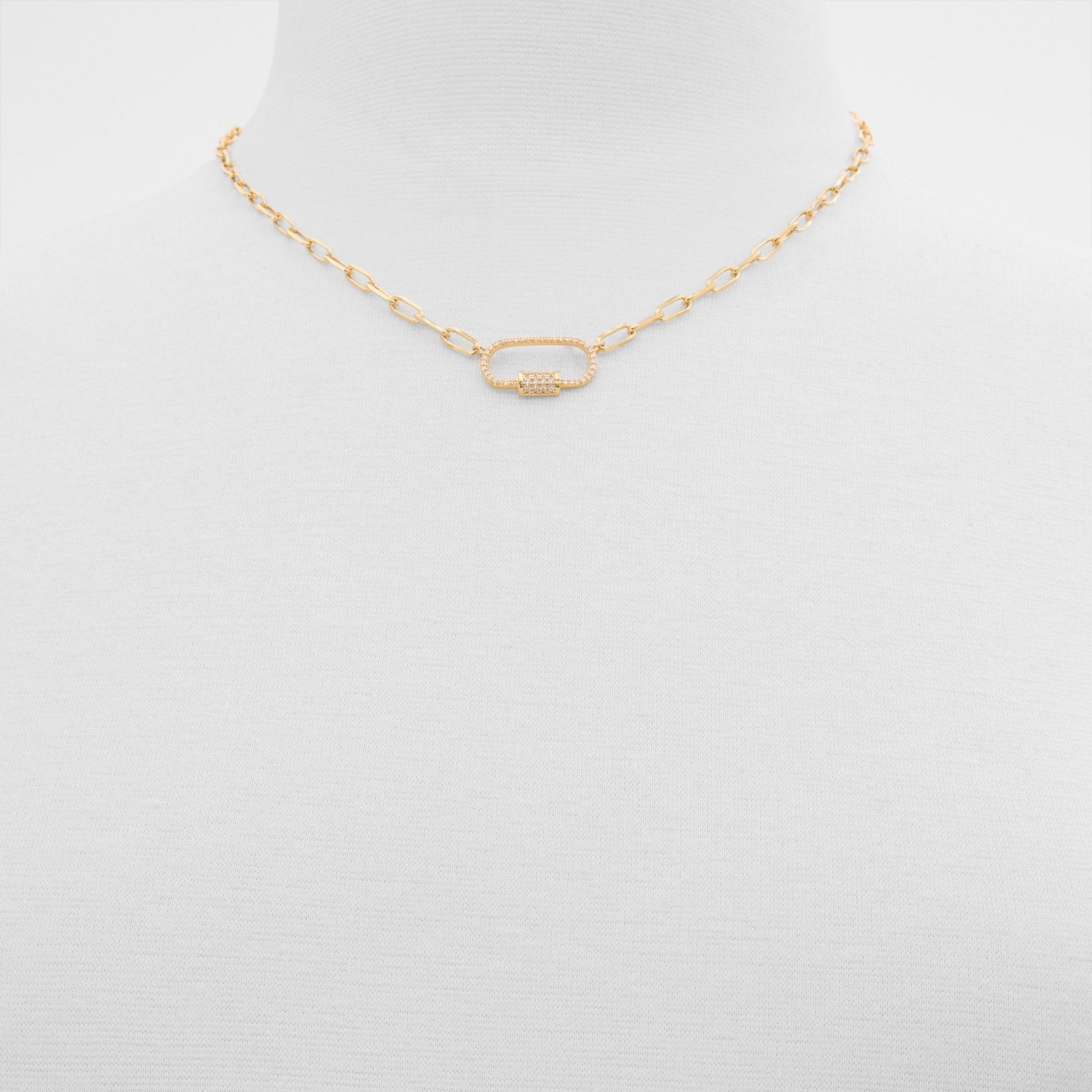 Kadın Gold Altın Kaplama Kolye-2