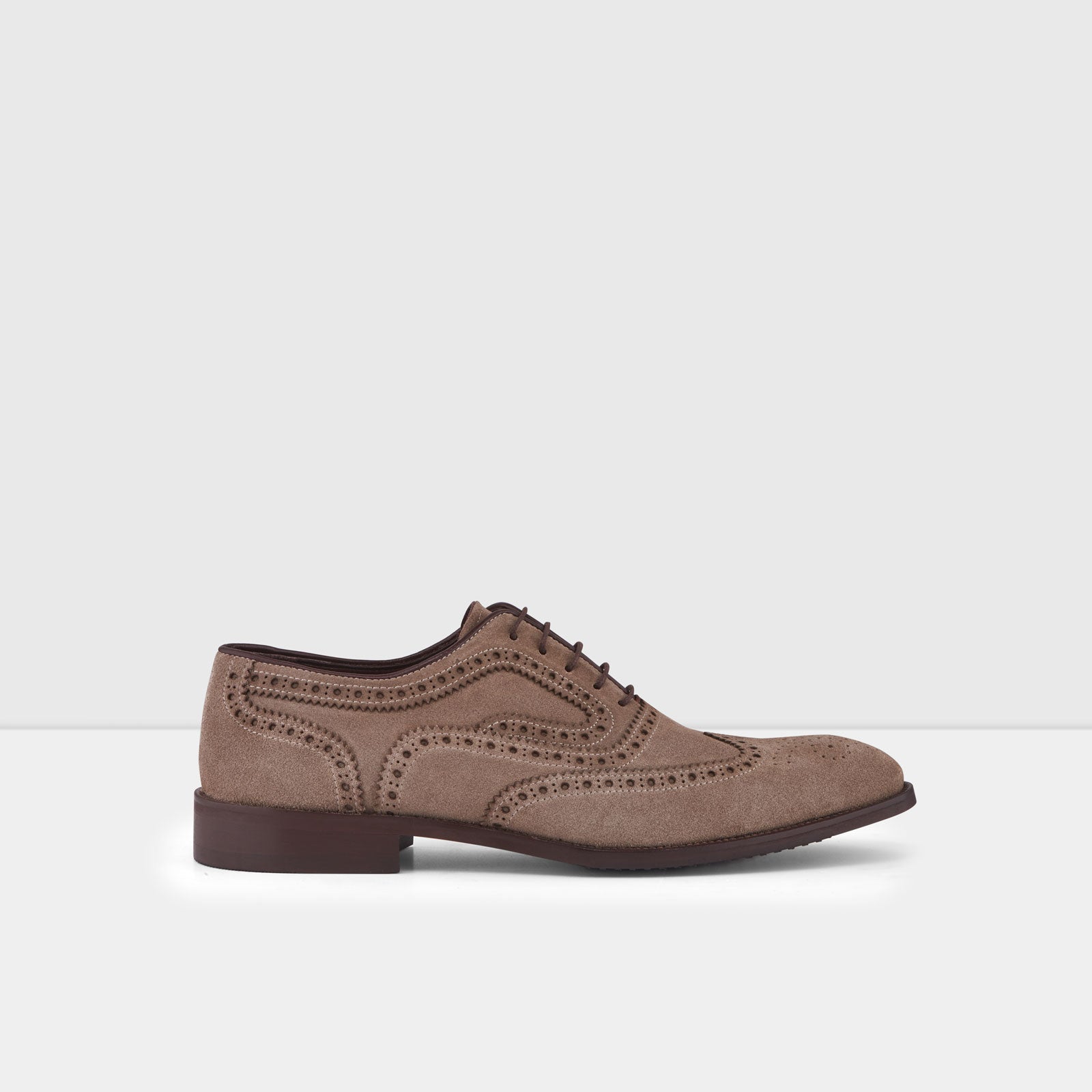 Erkek Vizon Oxford & Loafer Ayakkabı-1