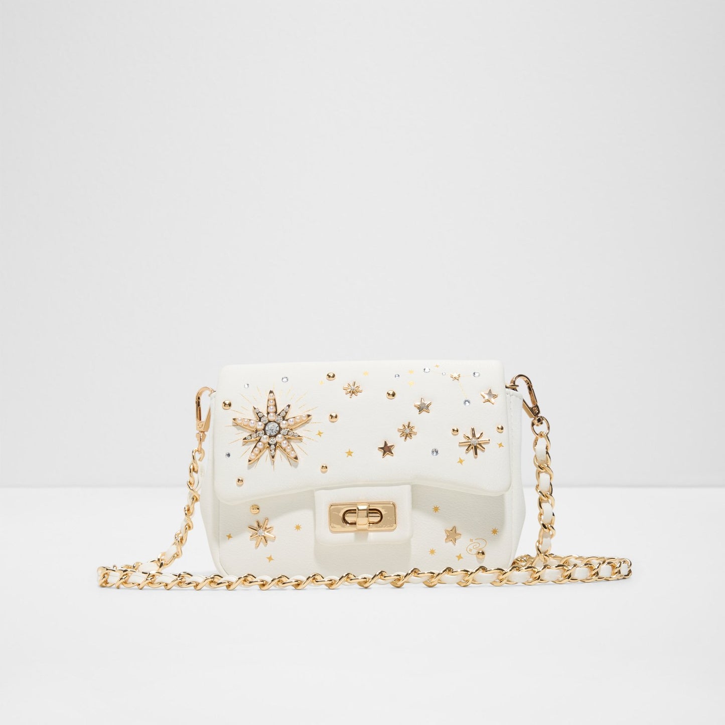 Kadın Beyaz Omuz ve El Çantası-1