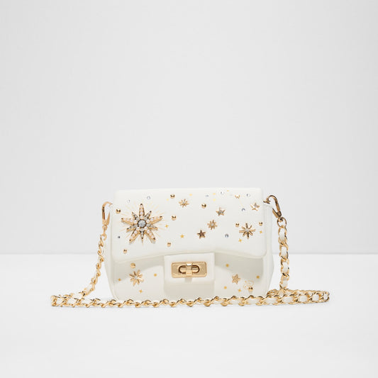 Kadın Beyaz Omuz ve El Çantası-1