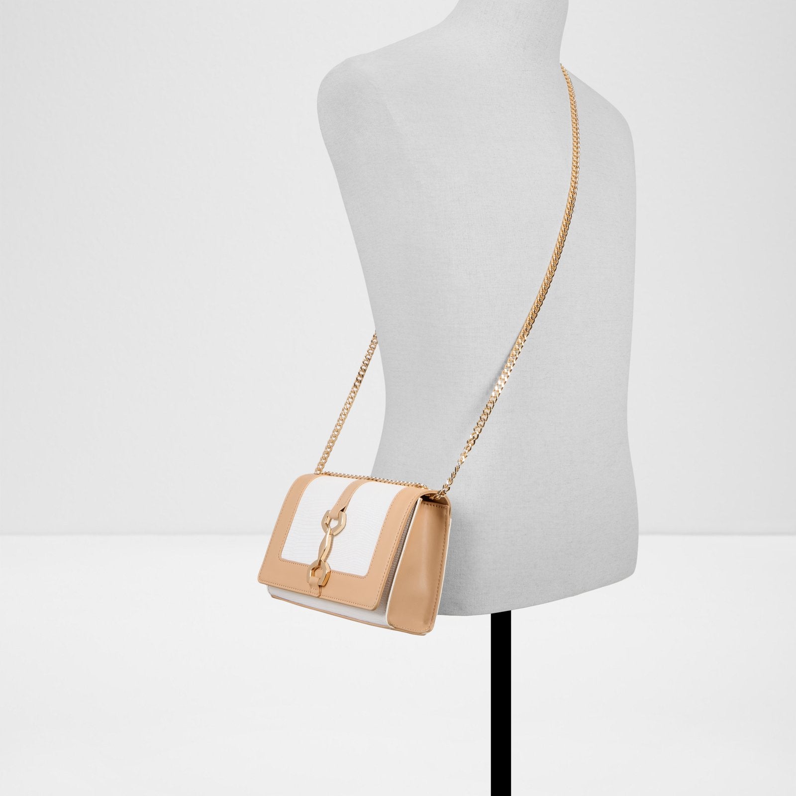 Kadın Bej Çapraz Çanta-4