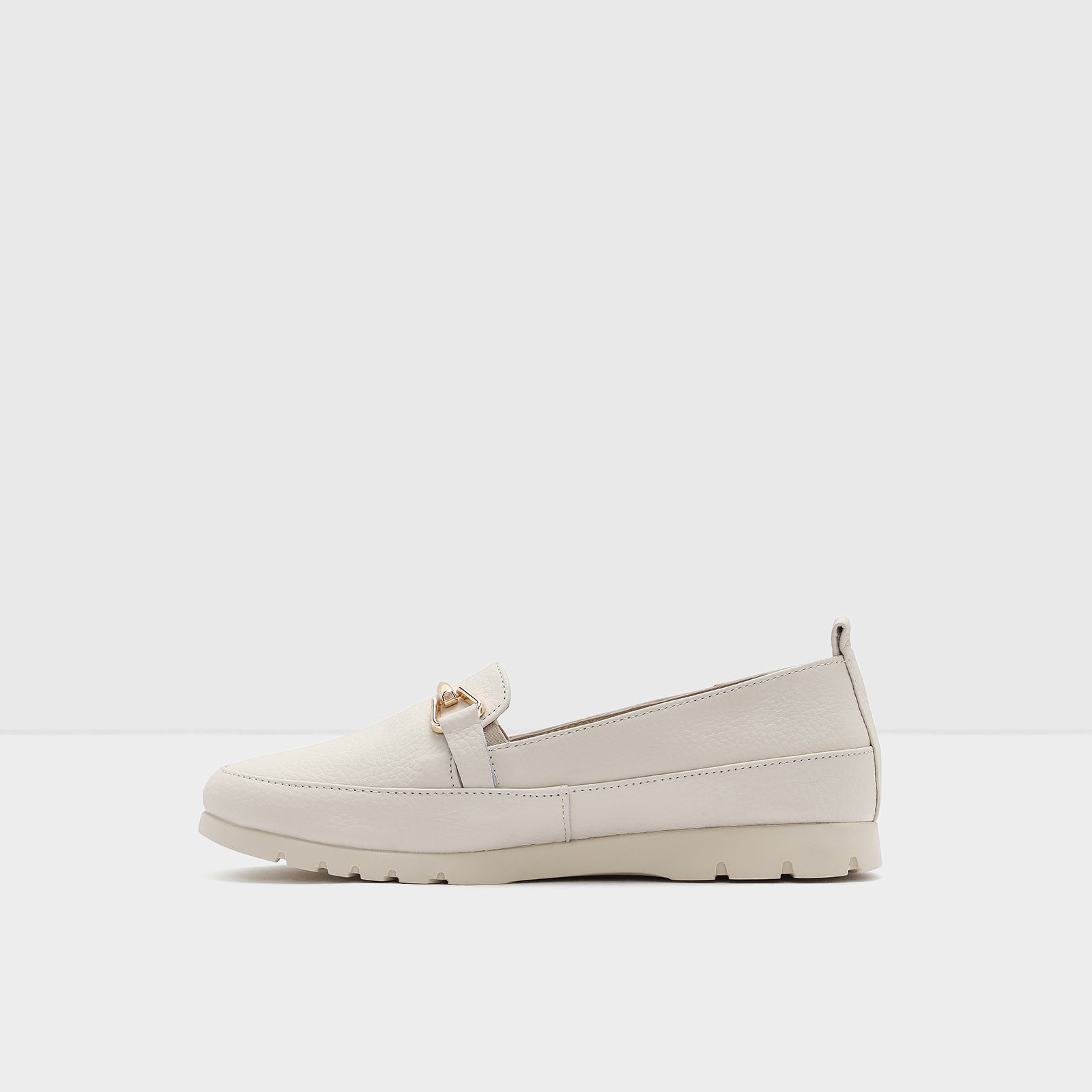 Kadın Beyaz Loafer-3