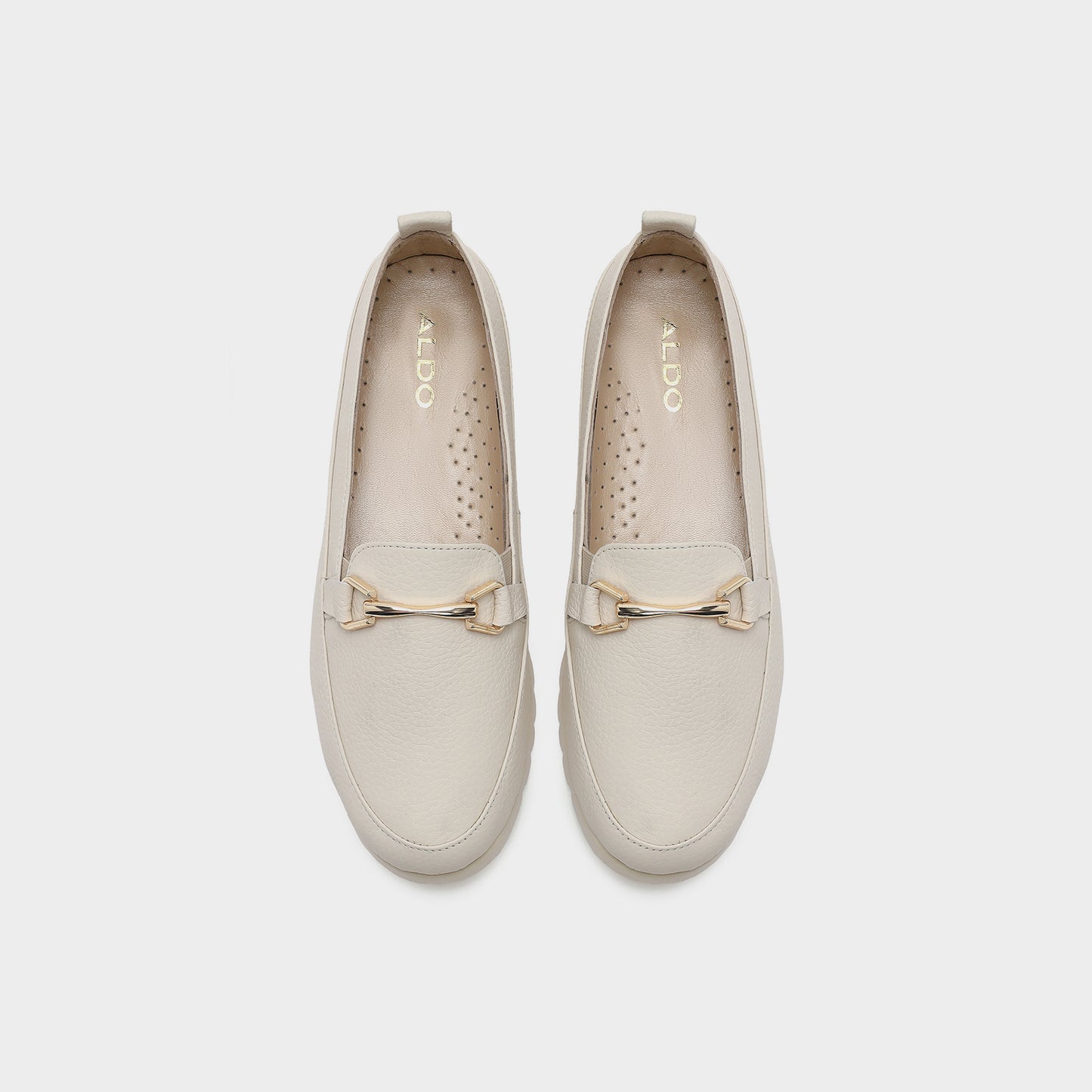 Kadın Beyaz Loafer-6