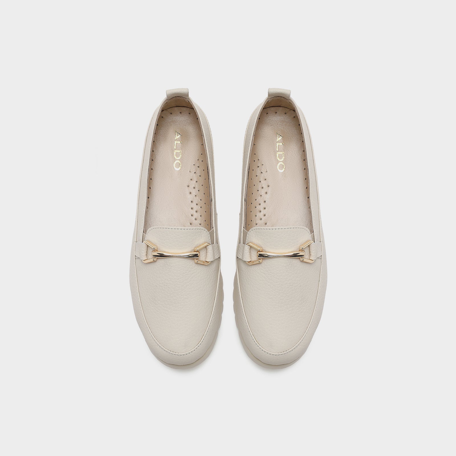 Kadın Beyaz Loafer-6