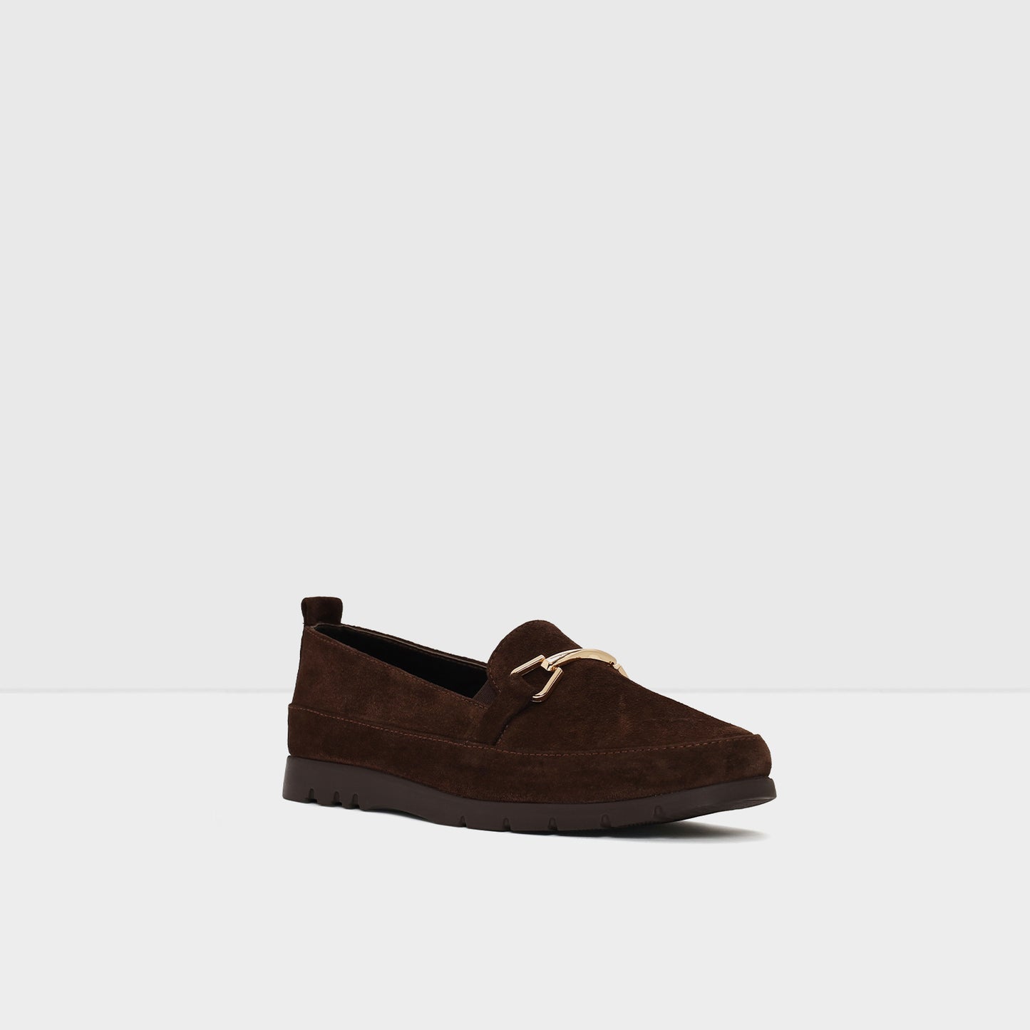 Kadın Kahve Loafer-4