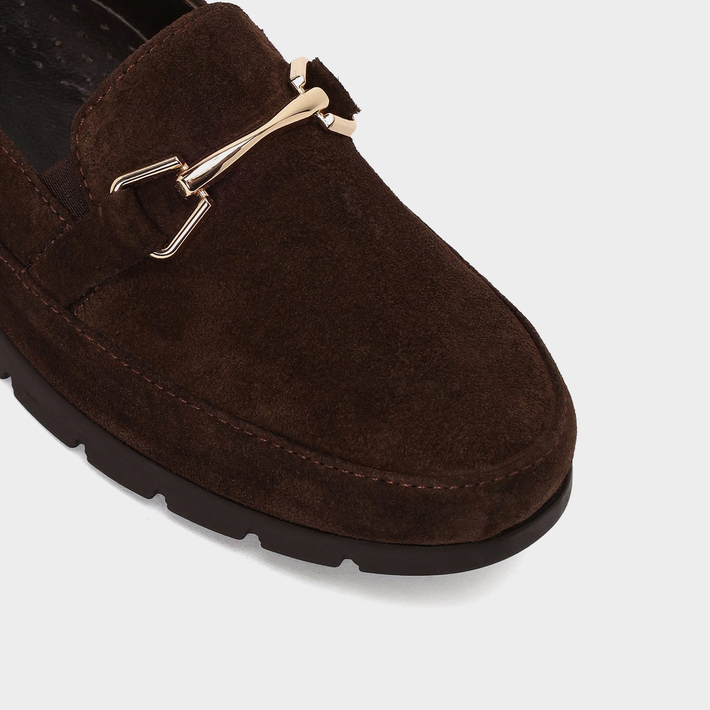 Kadın Kahve Loafer-6