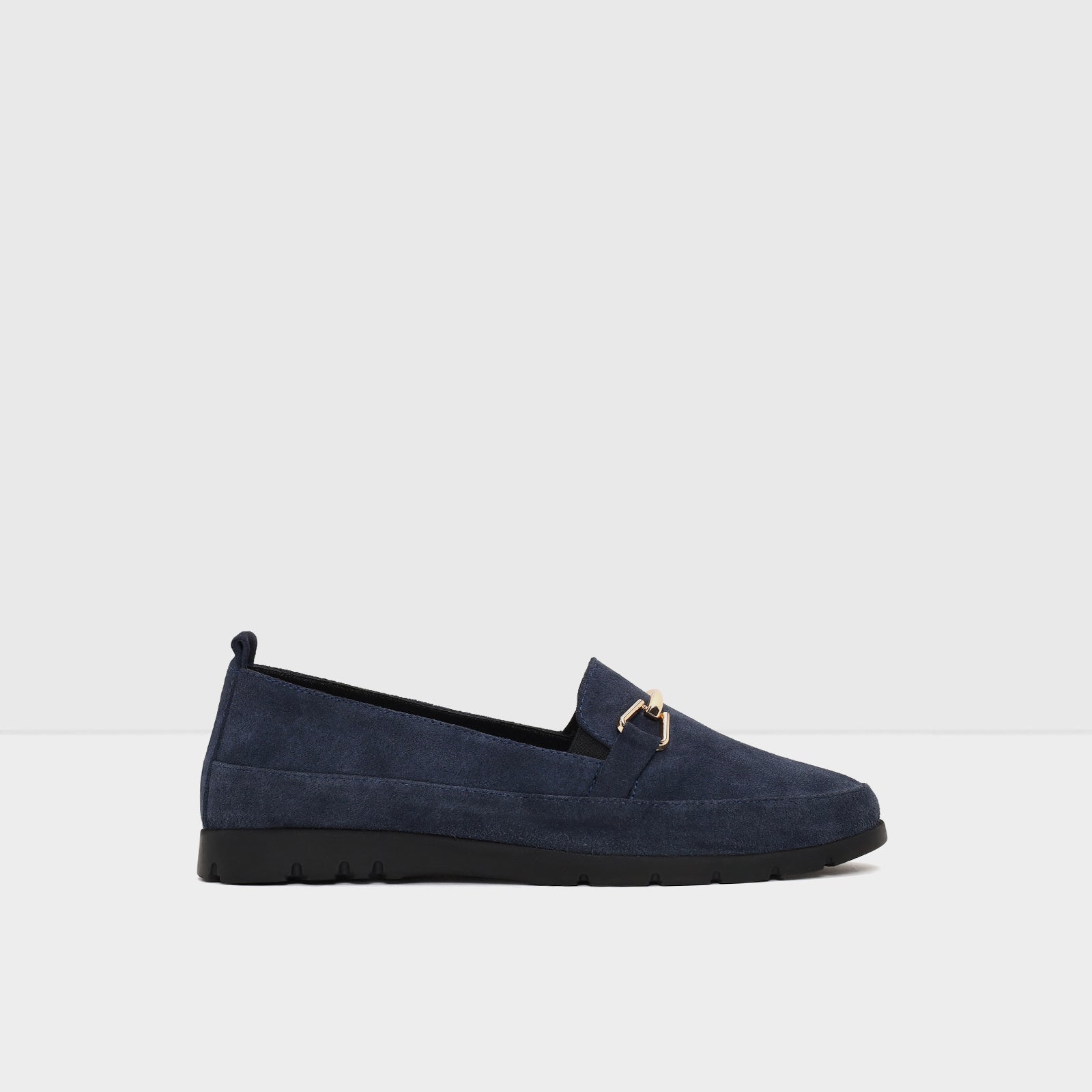 Kadın Lacivert Loafer-1