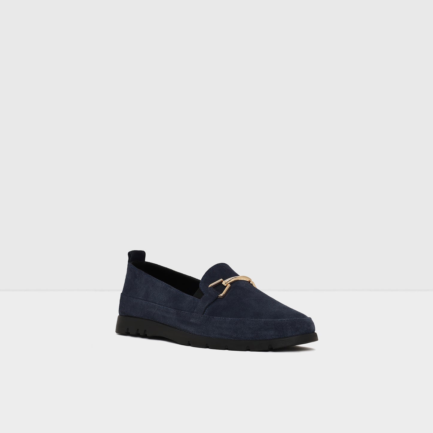 Kadın Lacivert Loafer-4