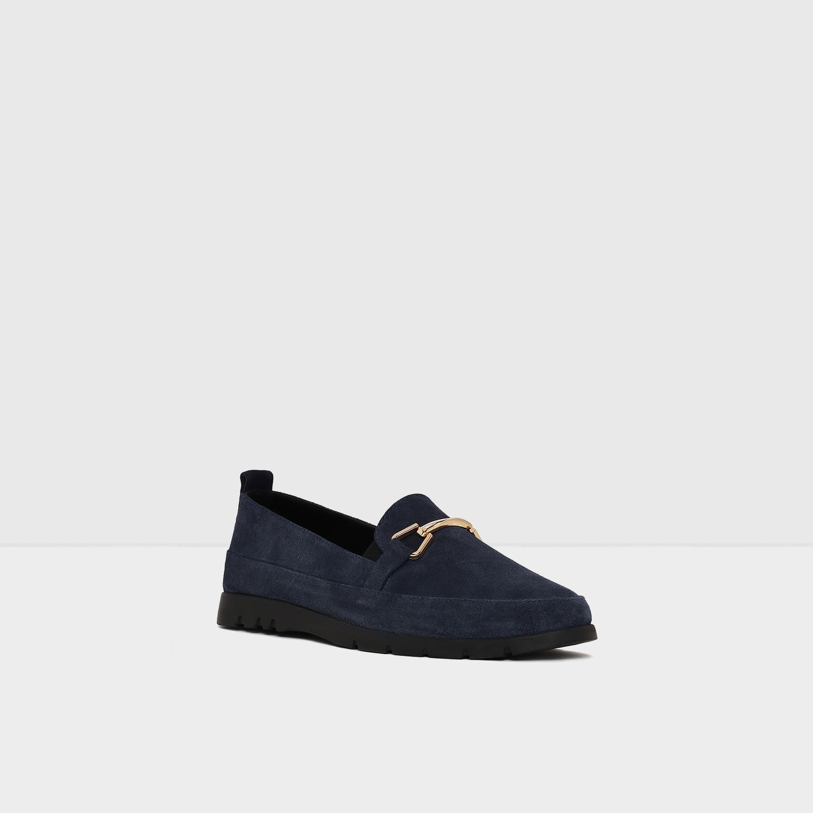 Kadın Lacivert Loafer-4