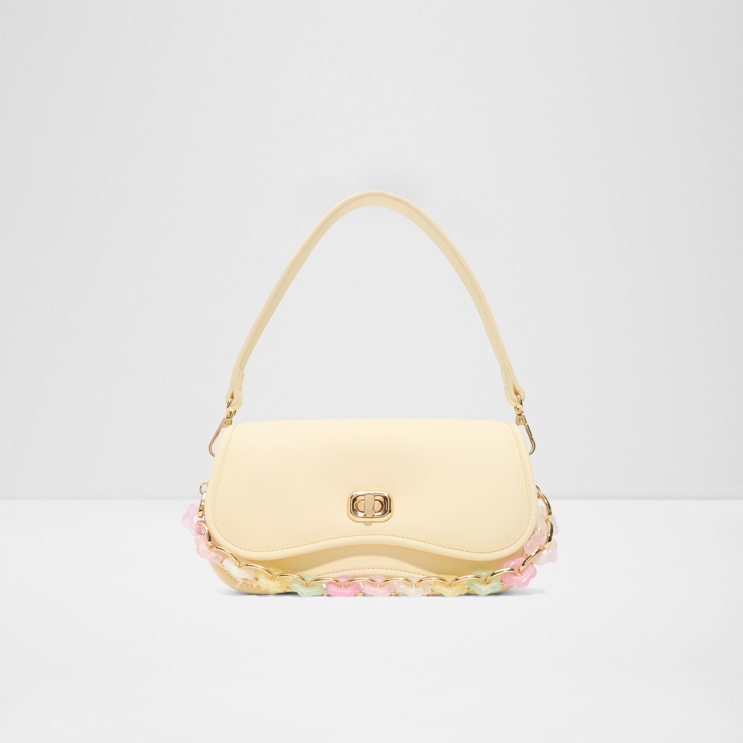 Kadın Sarı El ve Omuz Çantası-1