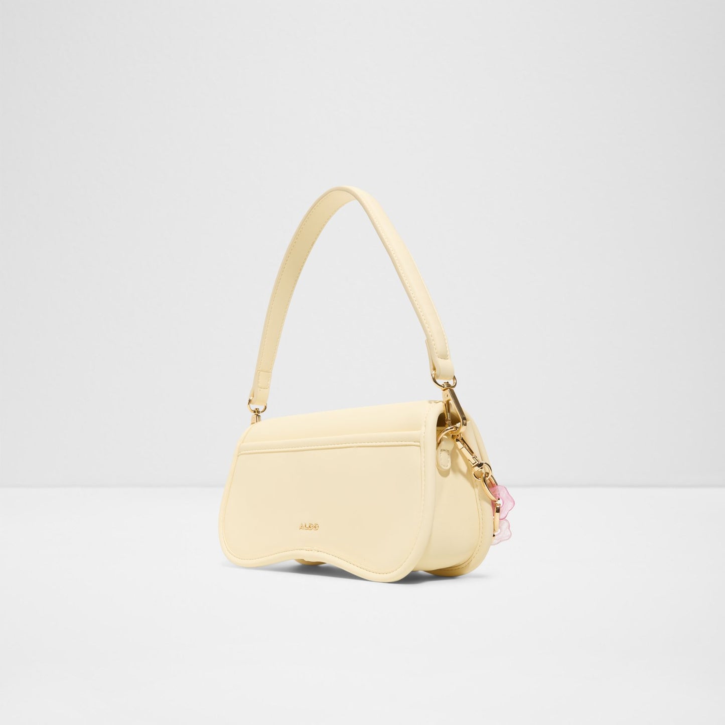 Kadın Sarı El ve Omuz Çantası-2