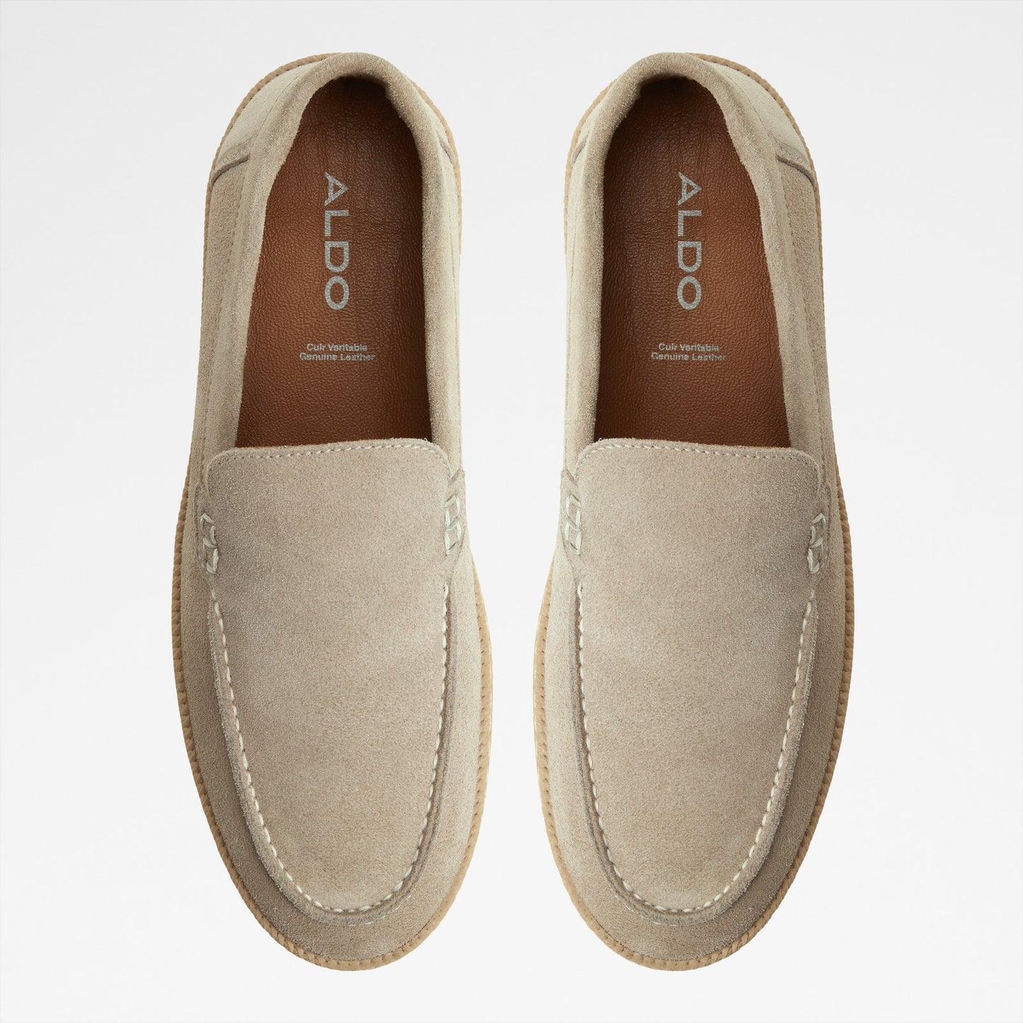 Erkek Bej Loafer-6